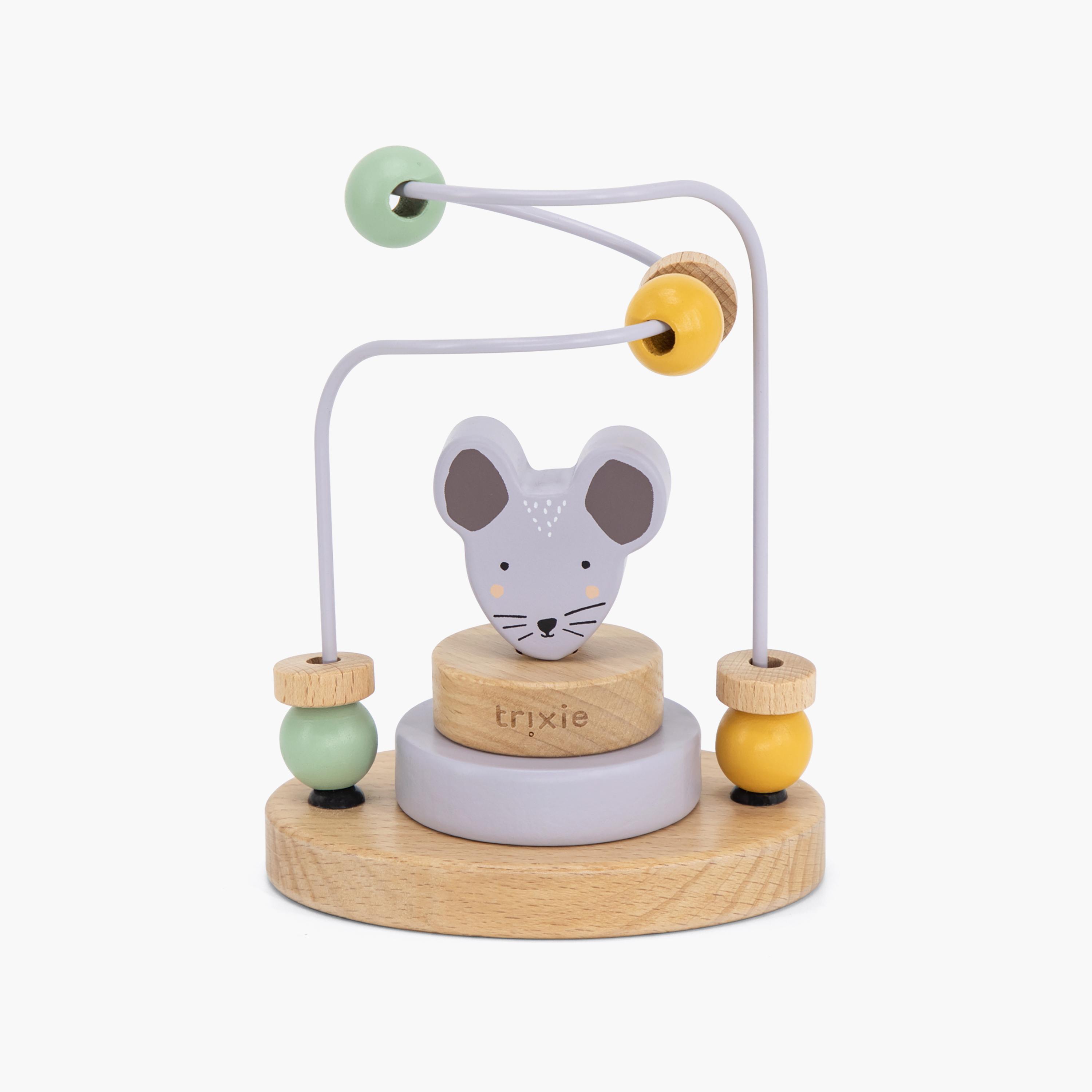 Trixie Mrs. Mouse Wooden Beads Maze Set-toys-babyandtoddlertoys-learningtoys-image-1