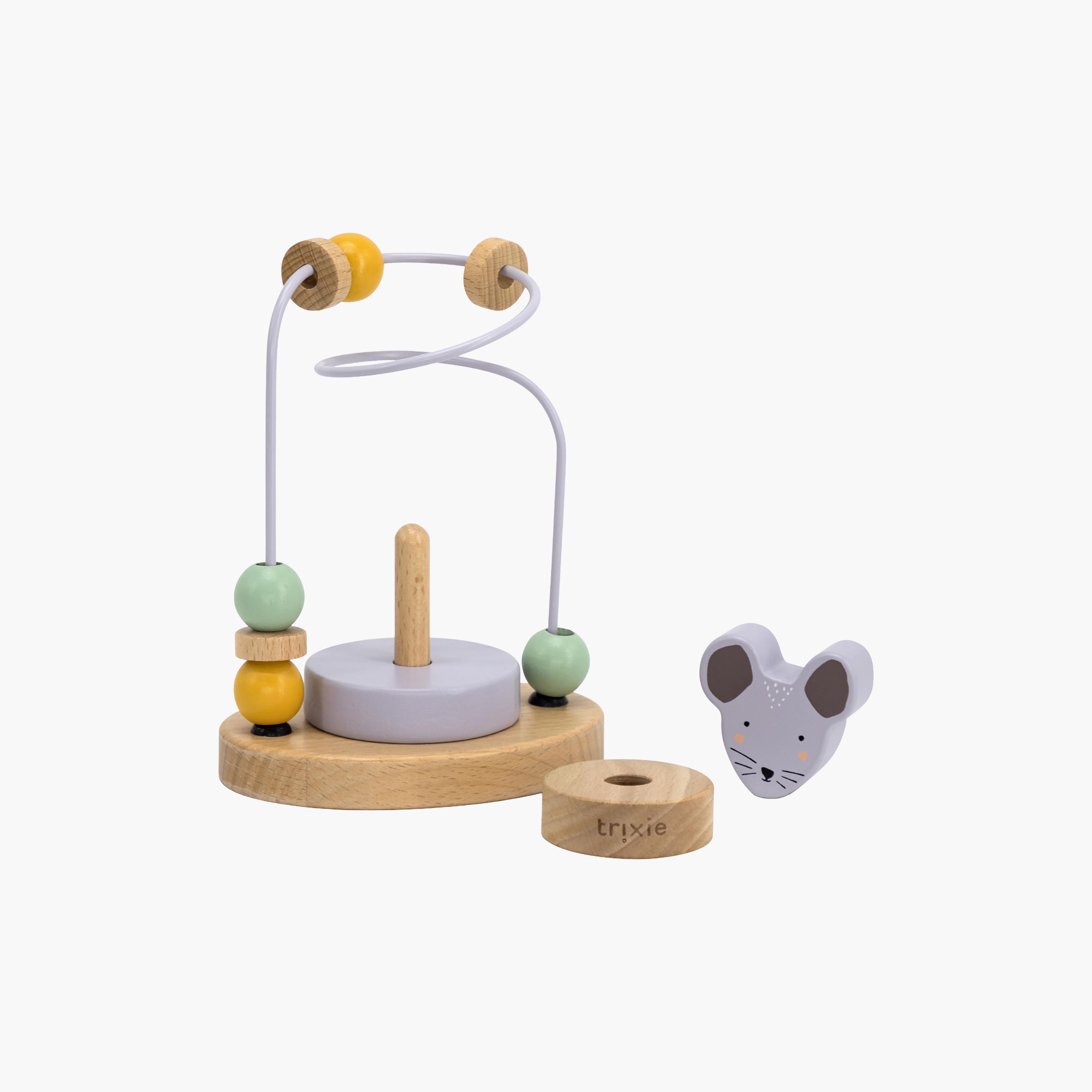 Trixie Mrs. Mouse Wooden Beads Maze Set-toys-babyandtoddlertoys-learningtoys-image-2