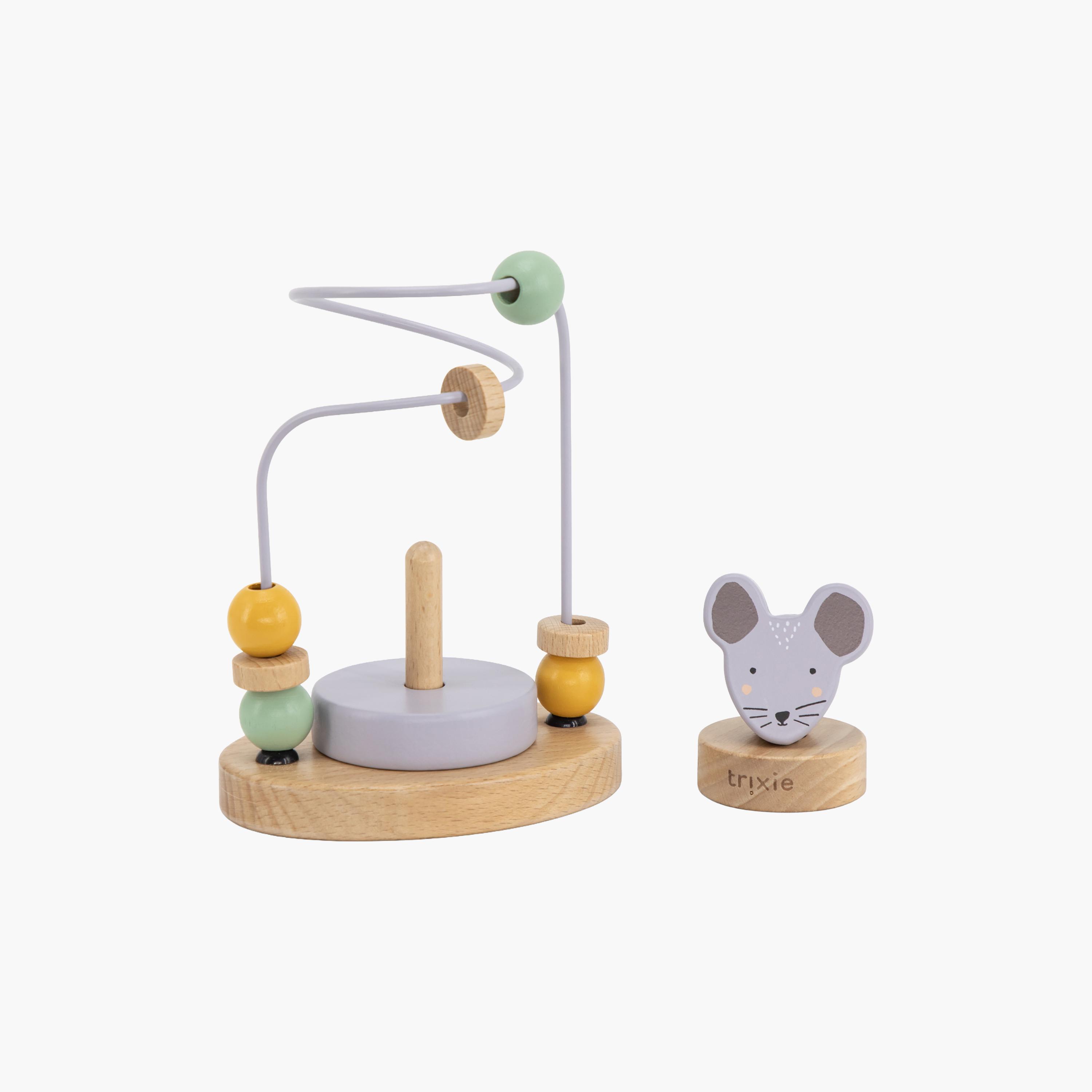 Trixie Mrs. Mouse Wooden Beads Maze Set-toys-babyandtoddlertoys-learningtoys-image-3