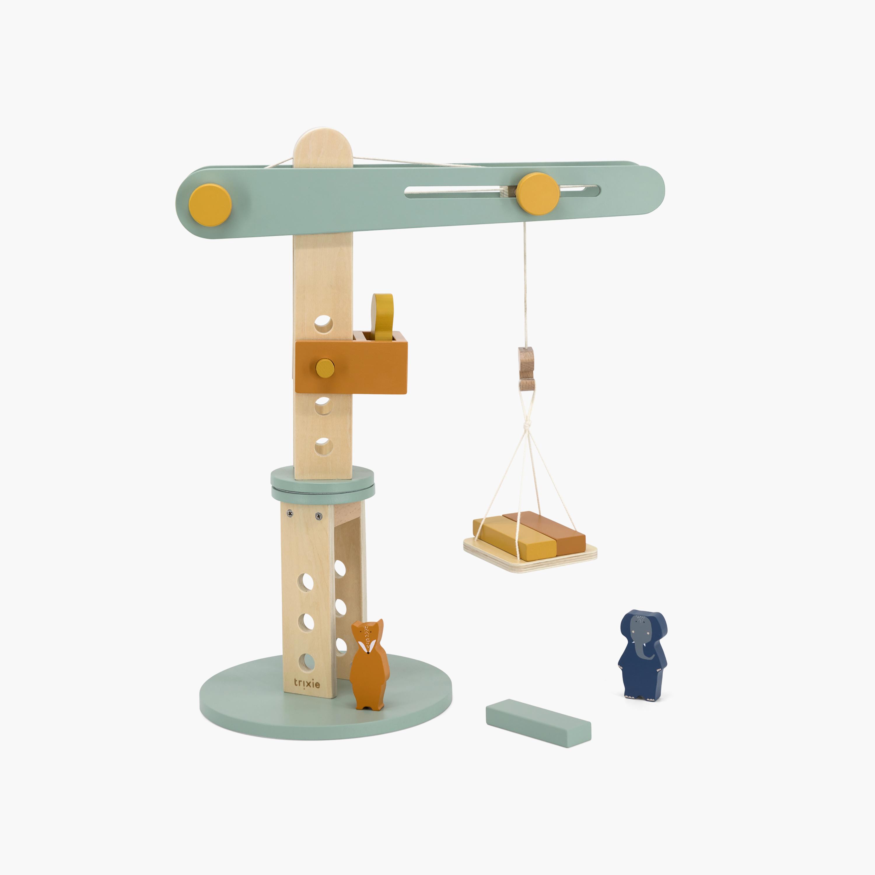رافعة بناء خشبية لعبة من تريكسي-toys-buildingblocks-constructionsets-image-1