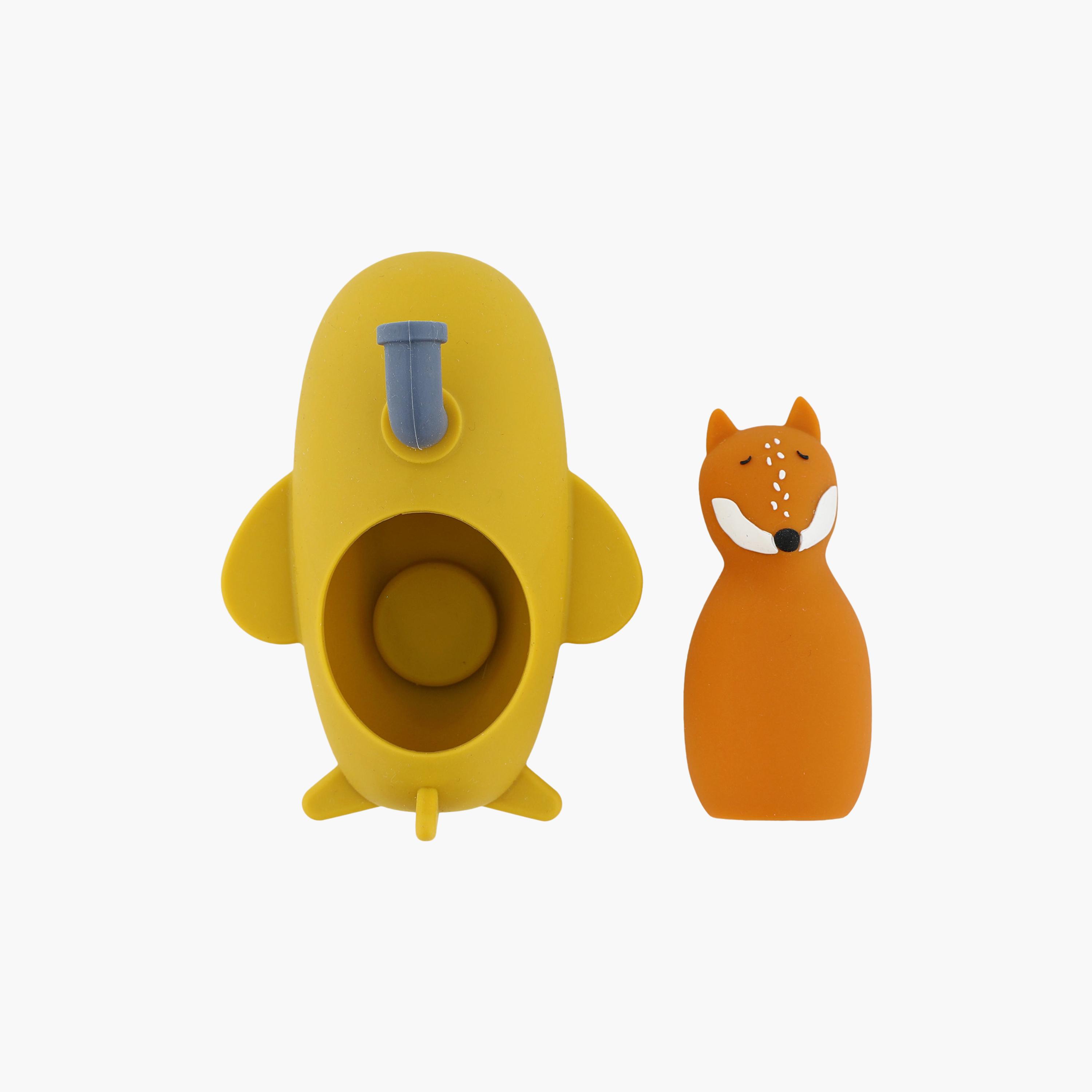 Trixie 2-Piece Mr. Fox Submarine Bath Toy-toys-babyandtoddlertoys-bathtoys-image-1
