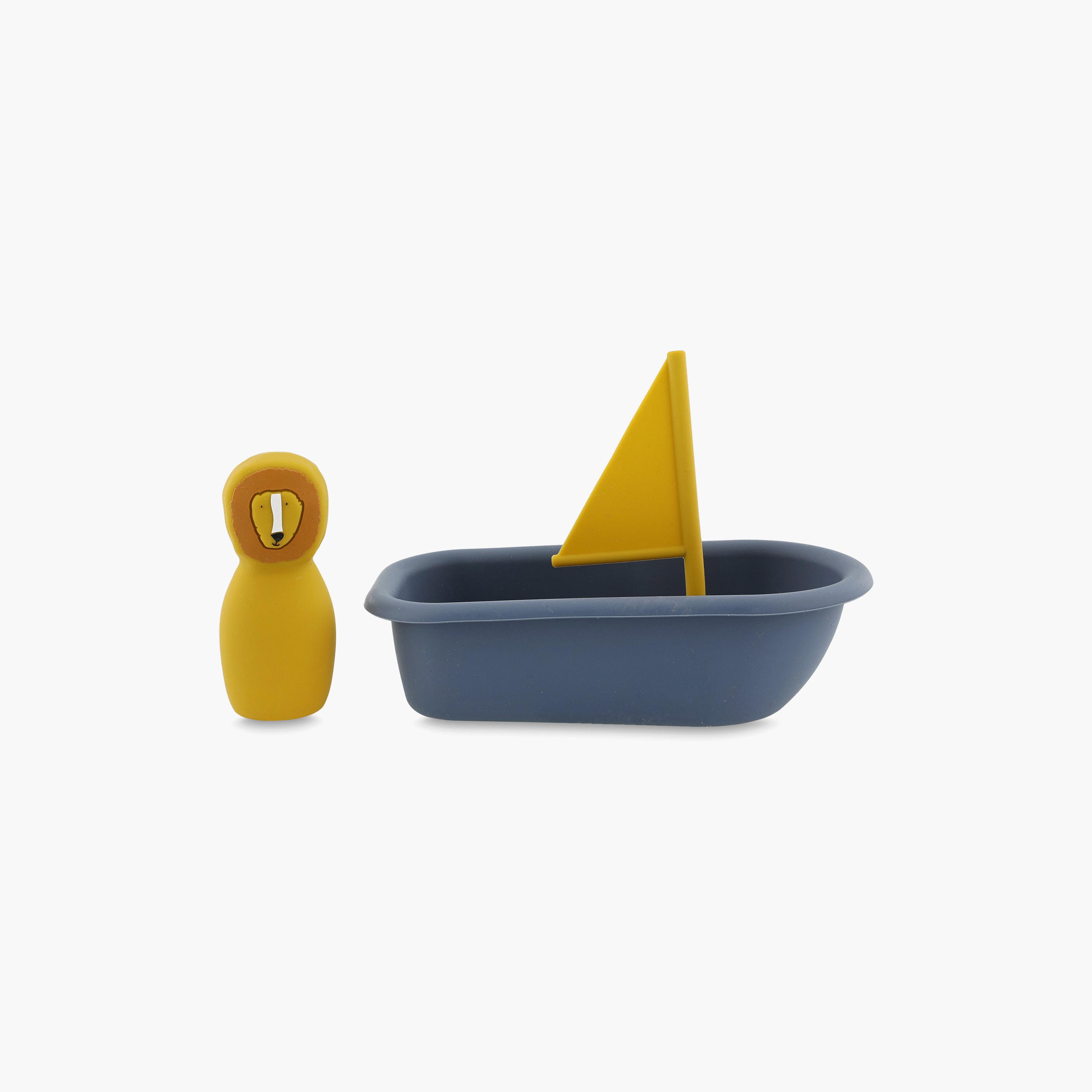 Trixie 3-Piece Mr. Lion Sailboat Bath Toy-toys-babyandtoddlertoys-bathtoys-image-4