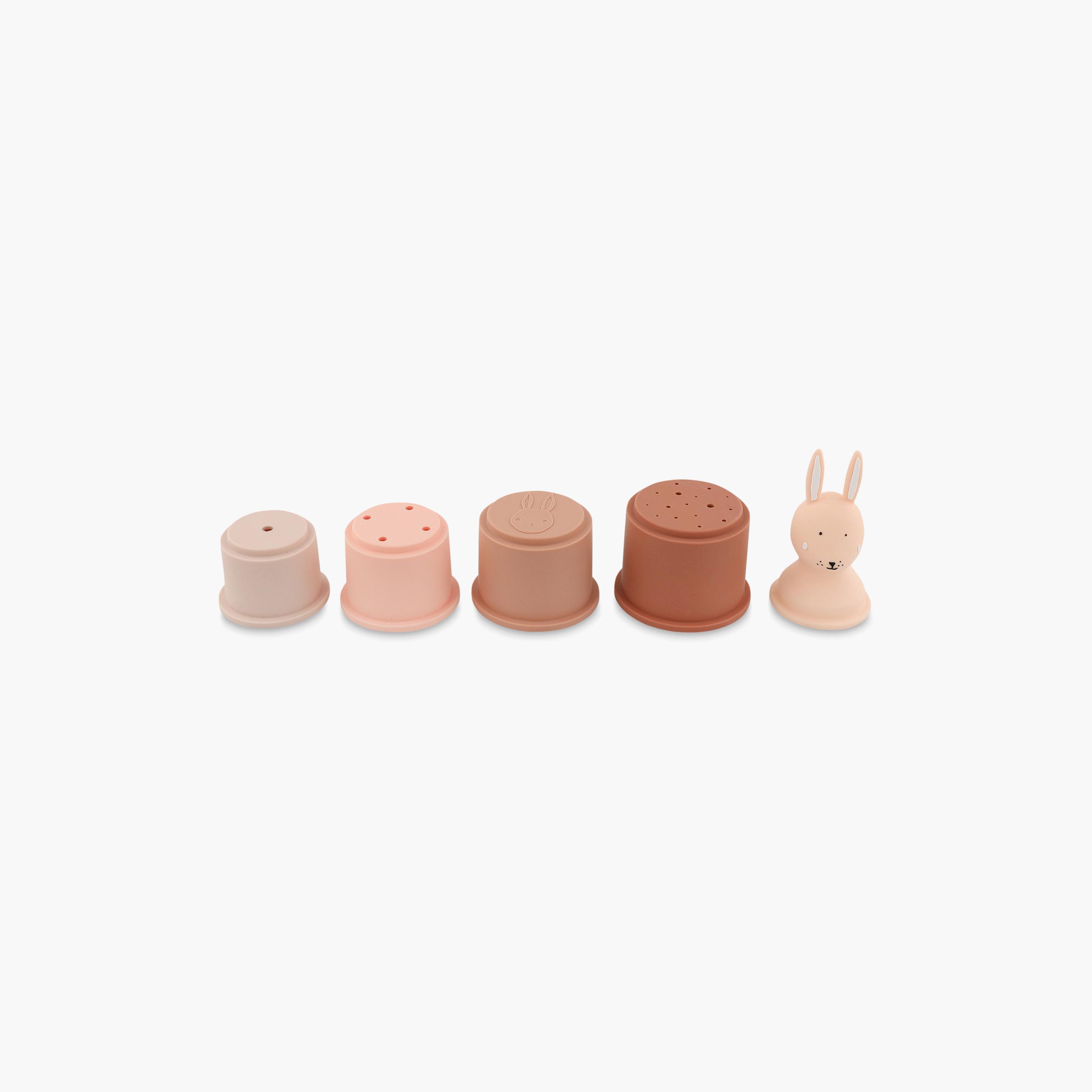 Trixie 5-Piece Mrs. Rabbit Stacking Cup-baby-feeding-mealtimeessentials-image-3