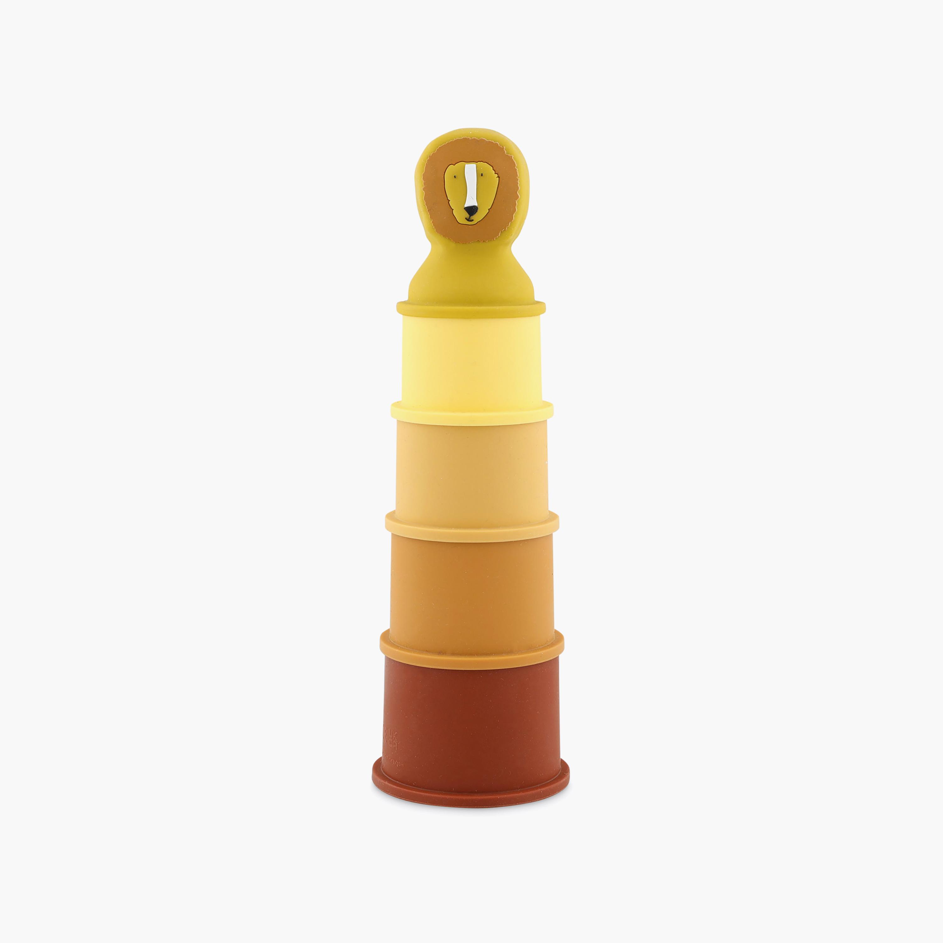 Trixie 5-Piece Mr. Lion Stacking Cup-baby-feeding-mealtimeessentials-image-1