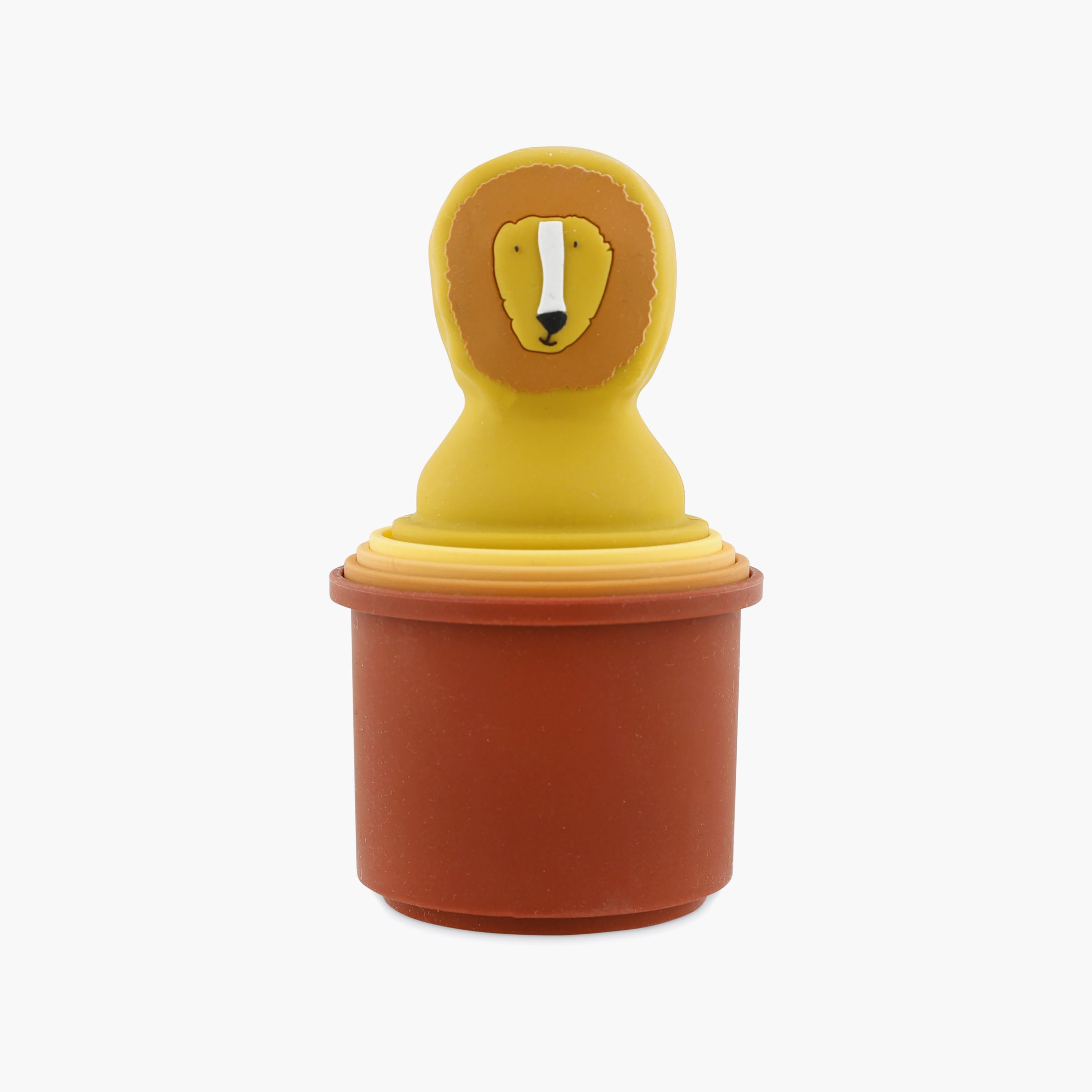 Trixie 5-Piece Mr. Lion Stacking Cup-baby-feeding-mealtimeessentials-image-4