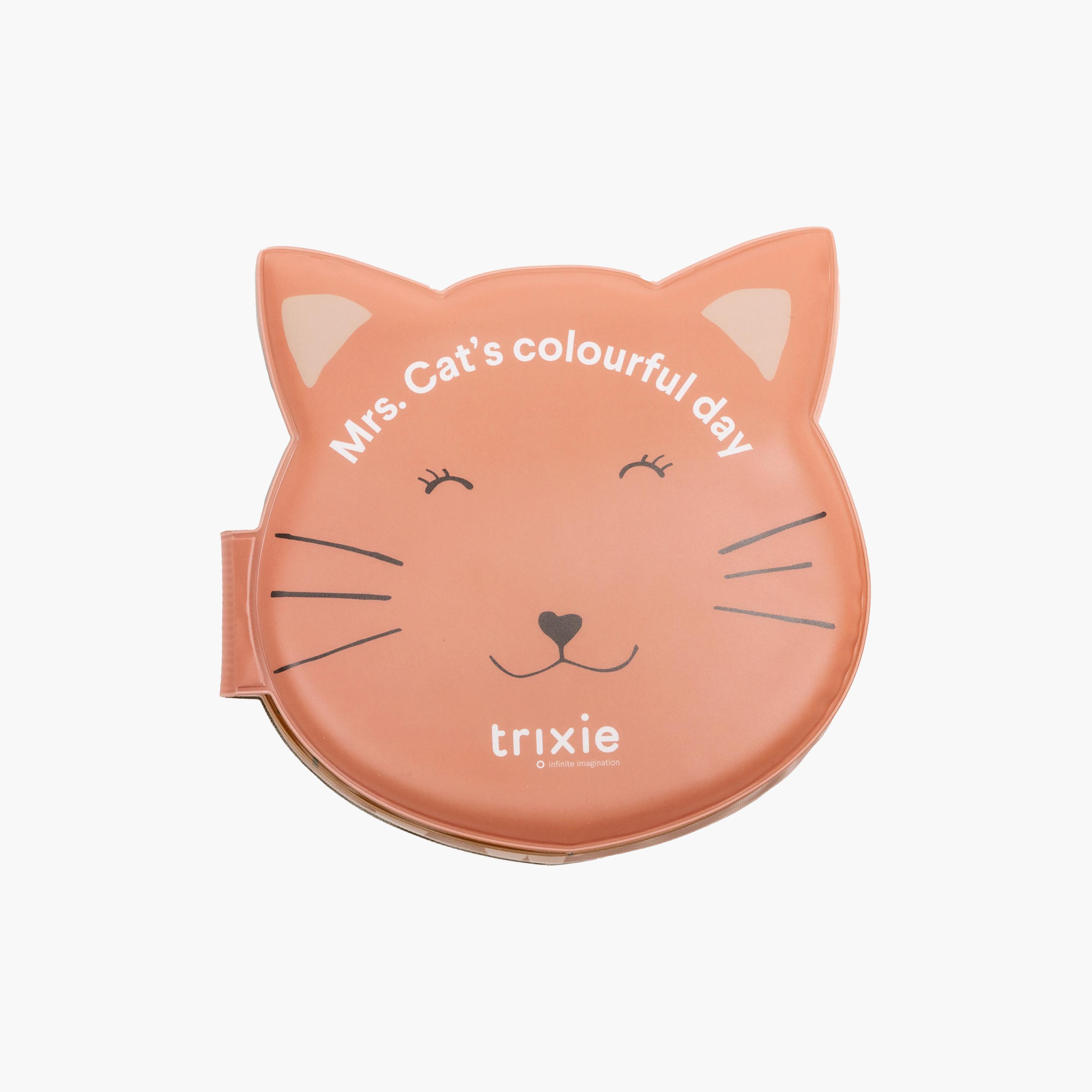 Trixie Mrs. Cat Colourful Day Story Bath Book-toys-babyandtoddlertoys-bathtoys-image-1
