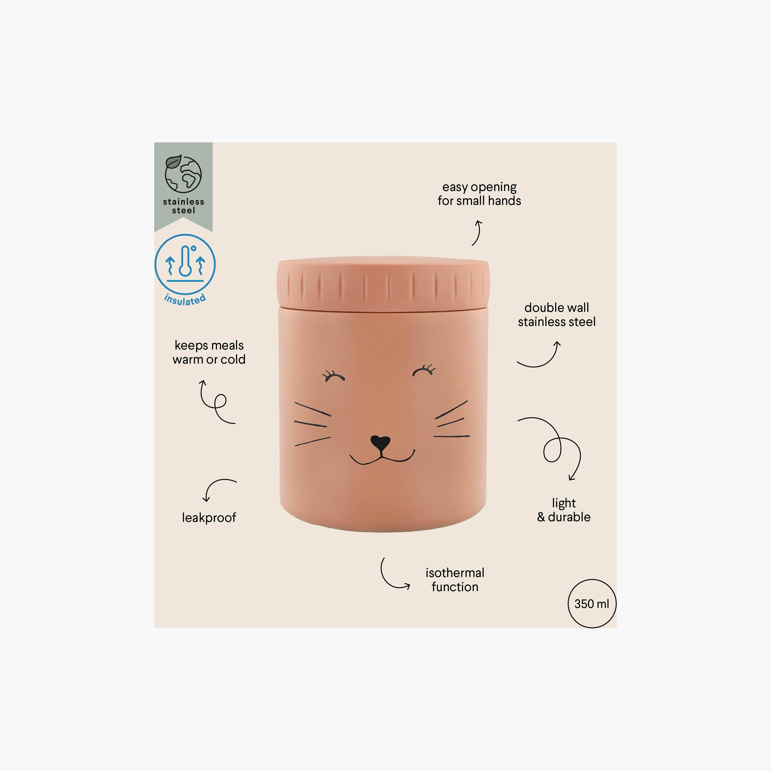 Trixie Mrs. Cat Food Jar with Dual Insulated Wall - 350 ml-baby-feeding-mealtimeessentials-image-3