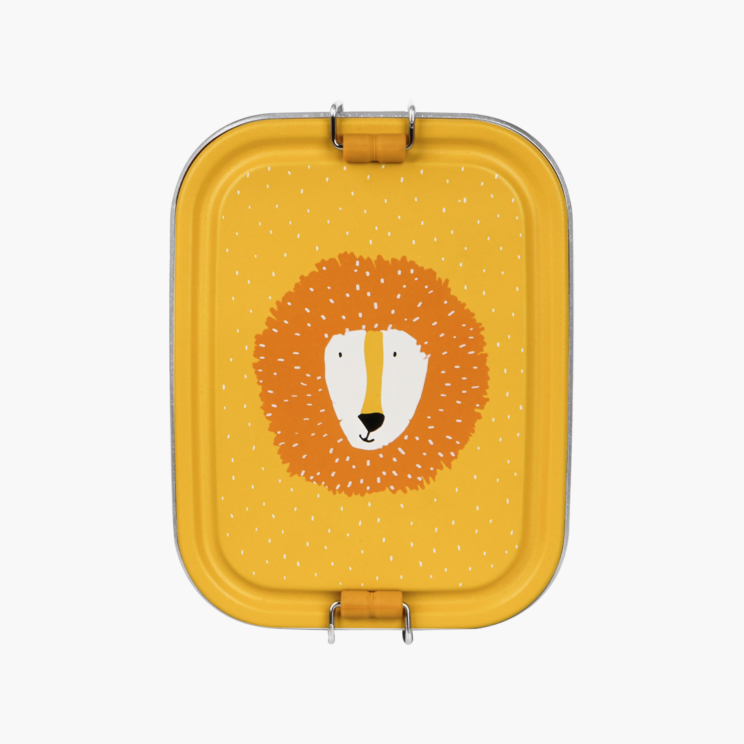 صندوق غداء صغير من الستانلس ستيل مستر لايون للأعمار من 3 إلى 5 سنوات من تريكسي-school-lunchessentials-lunchboxes-image-1