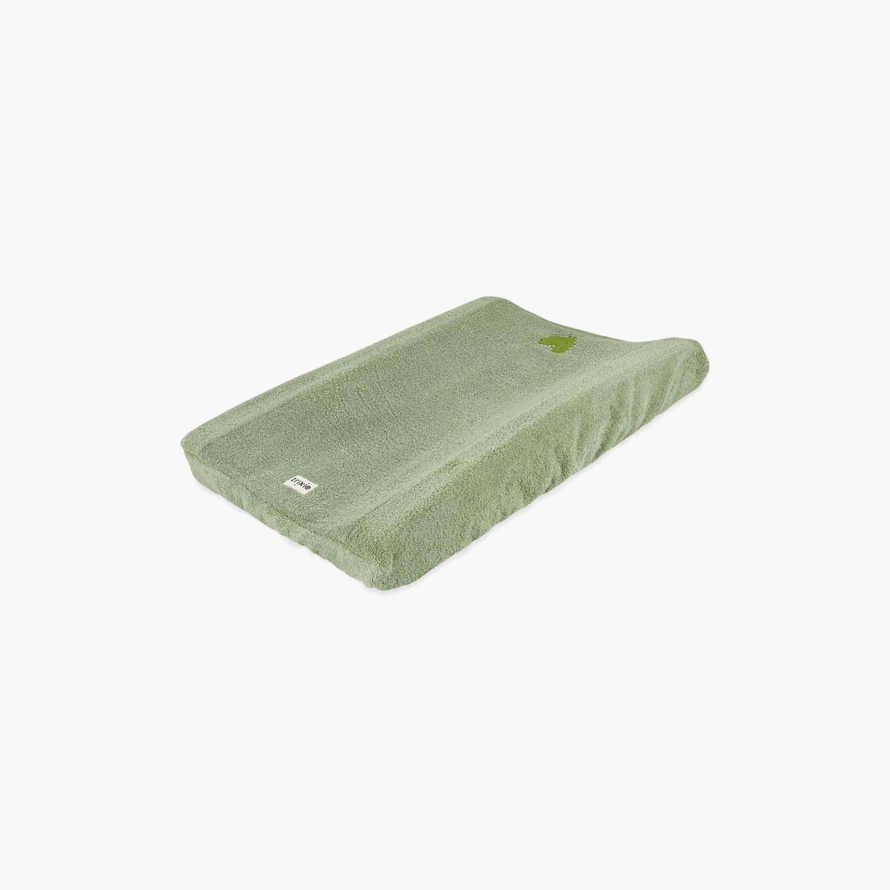 Trixie Aura Dino Organic Cotton Changing Pad Cover - 70 x 45 cm-baby-diapering-changingmats-image-1