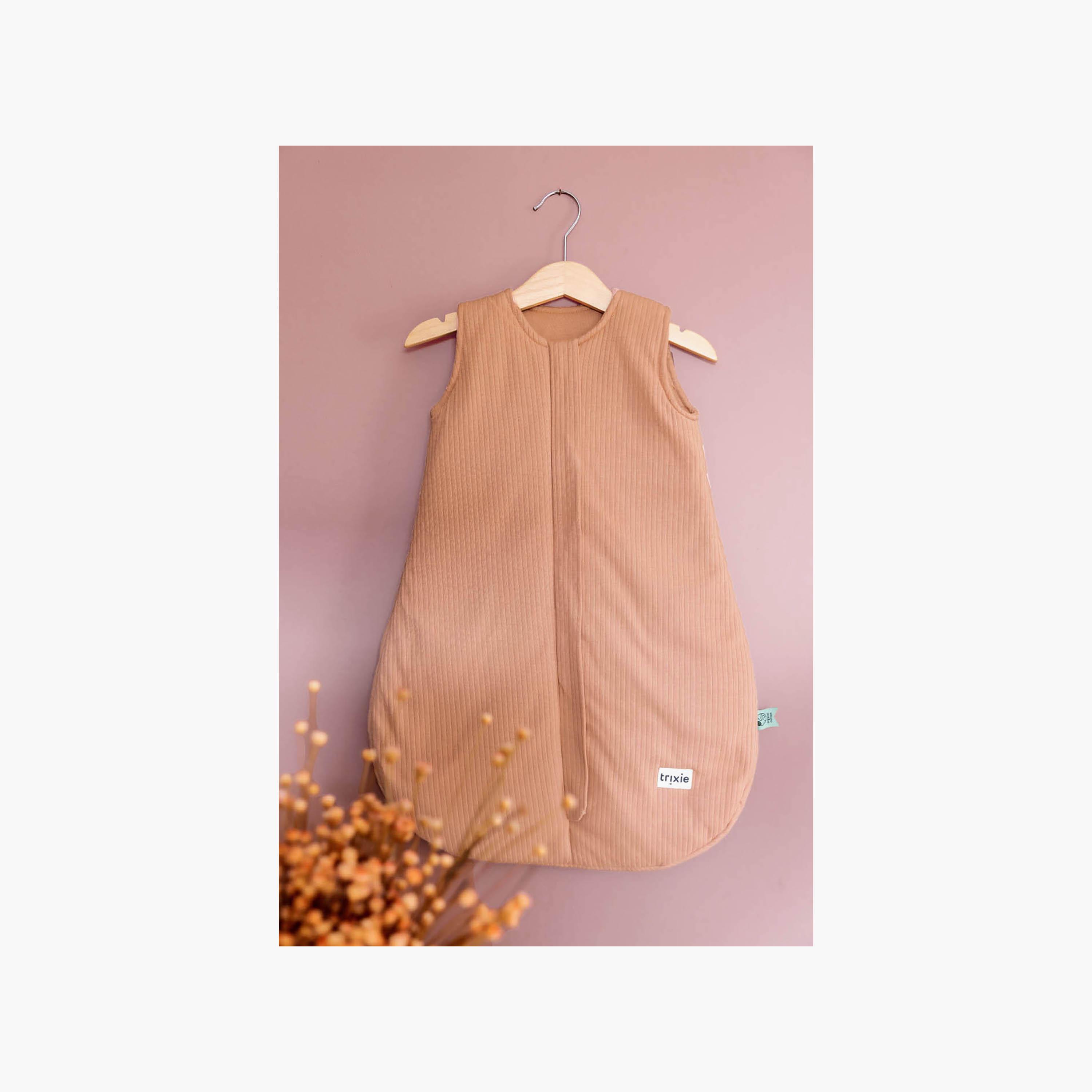 كيس نوم للأطفال قطن عضوي لطقس معتدل من تريكسي - 60 سم-baby-nursery-blanketsandswaddles-swaddlesandsleepingbags-image-4