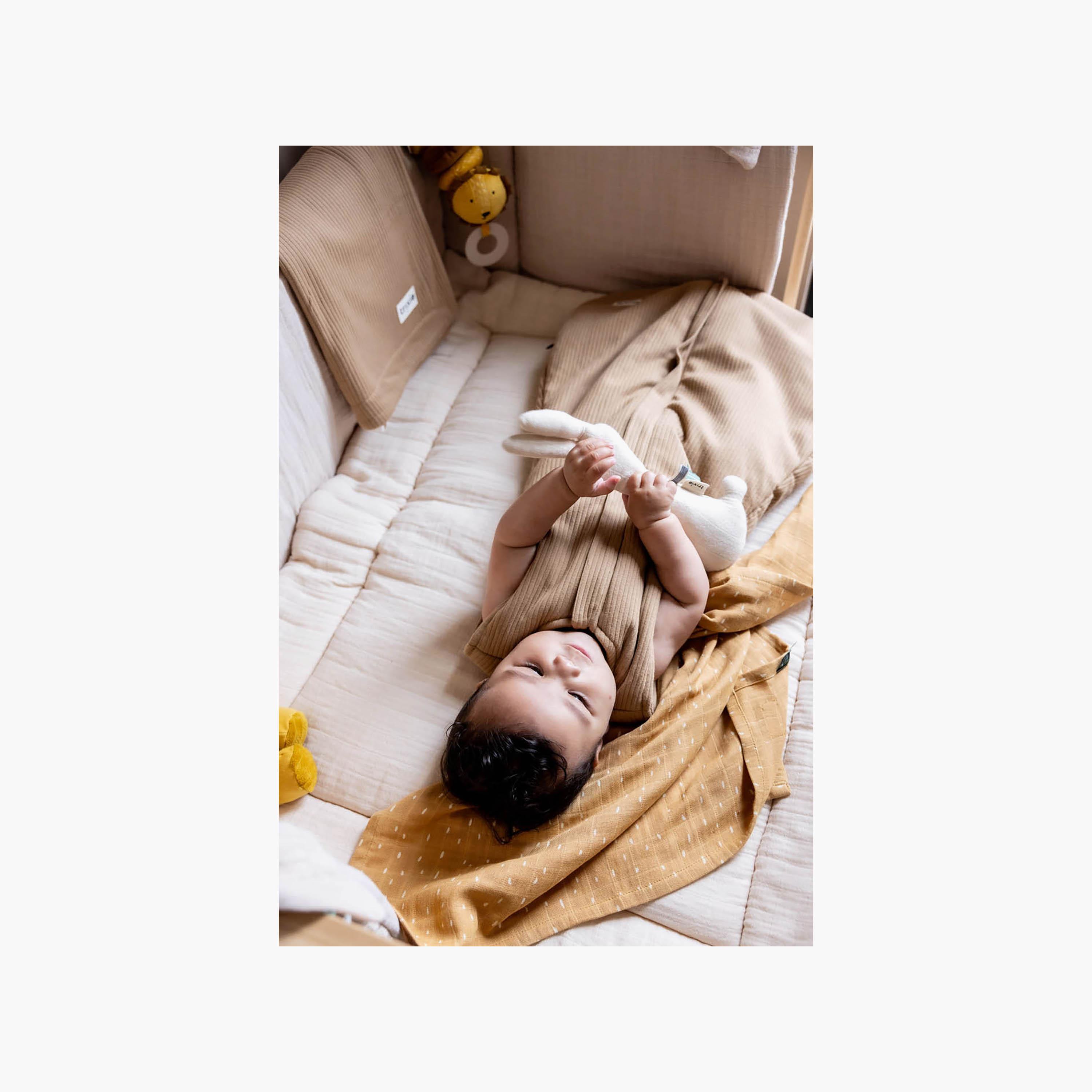 كيس نوم للأطفال قطن عضوي لطقس معتدل من تريكسي - 60 سم-baby-nursery-blanketsandswaddles-swaddlesandsleepingbags-image-6