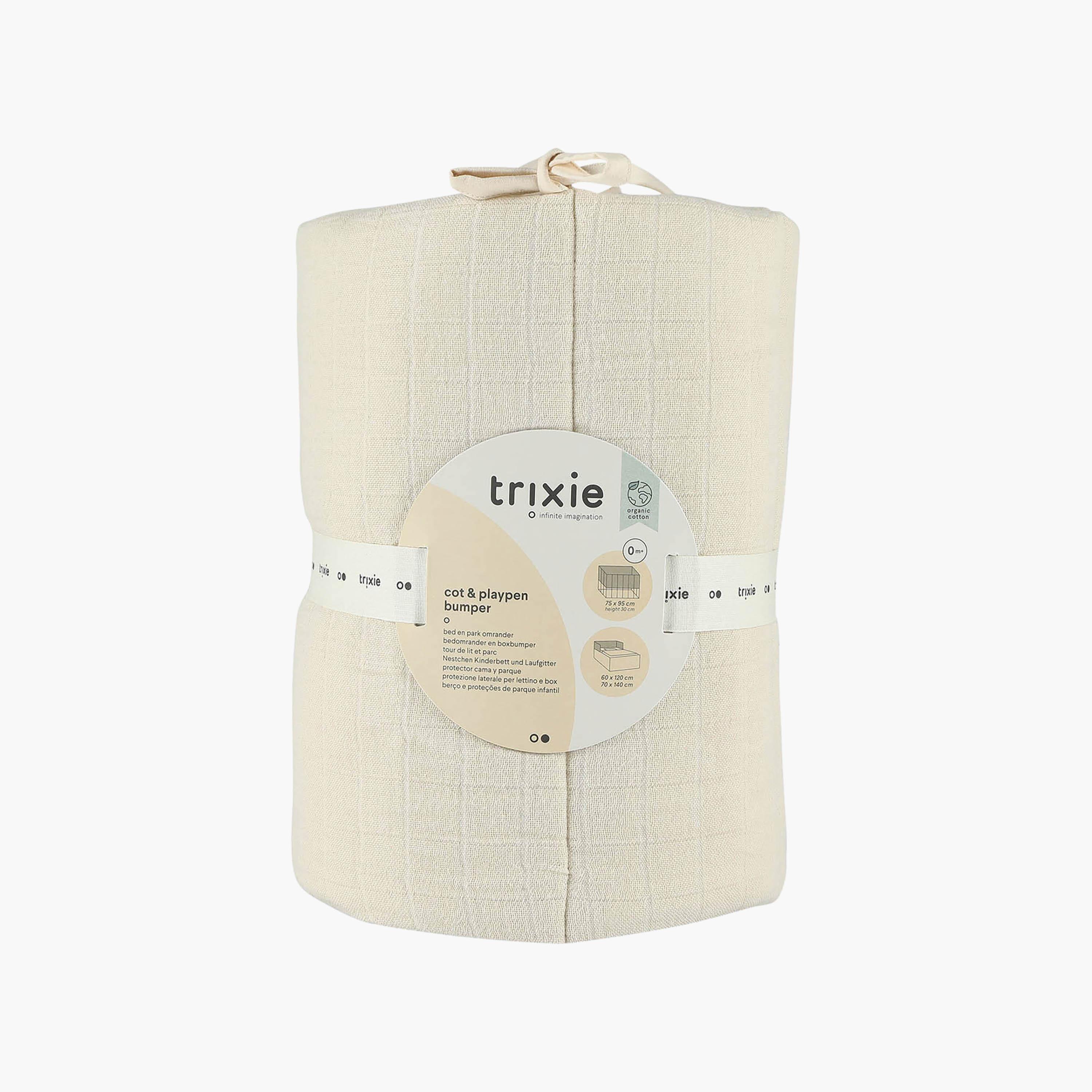 Trixie Organic Cotton Cot and Playpen Bumper-baby-nursery-furniture-cribsandbeds-cribaccessories-image-2