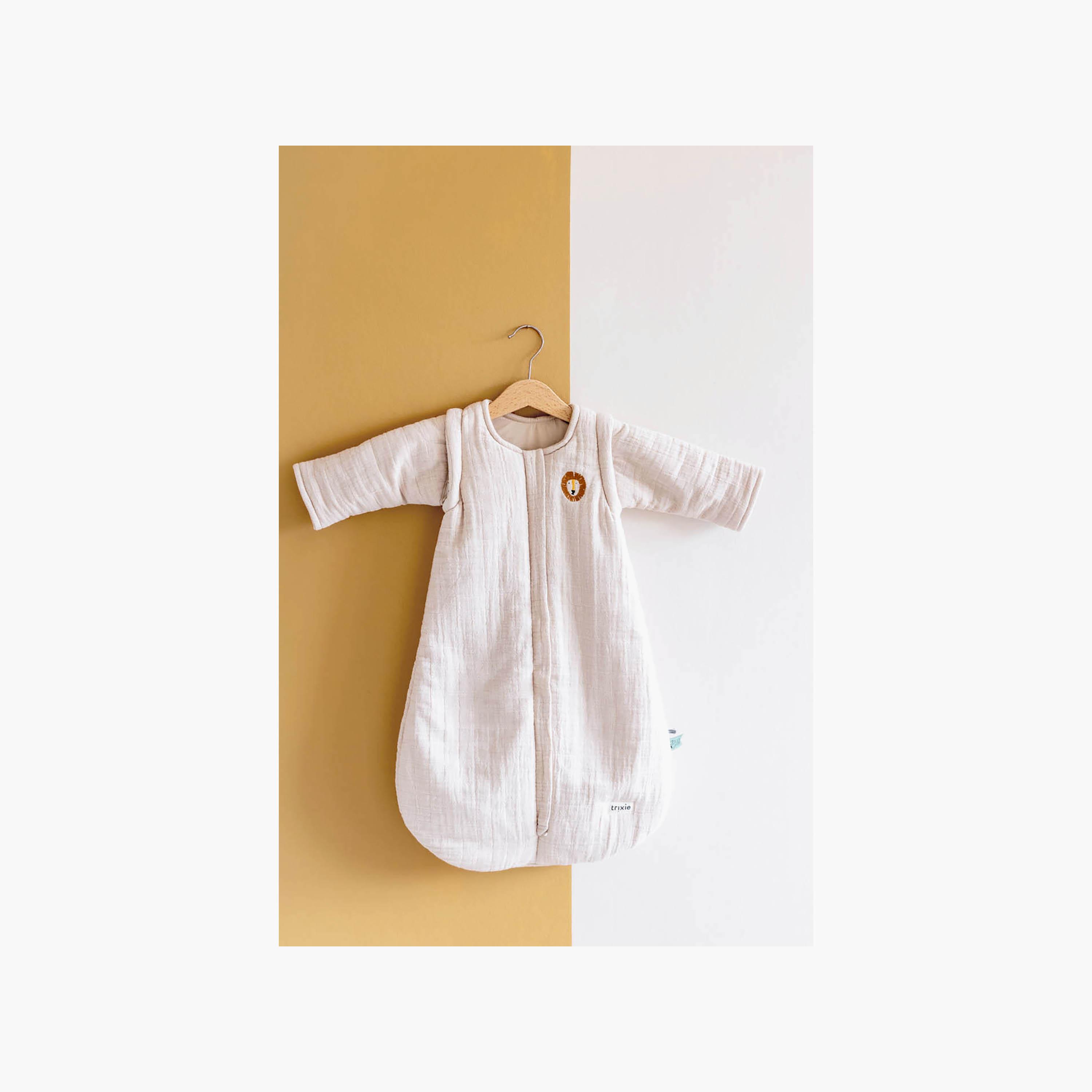 Trixie Mr. Lion Organic Cotton Sleeping Bag - Mild Season - 70 cm-baby-nursery-blanketsandswaddles-swaddlesandsleepingbags-image-3