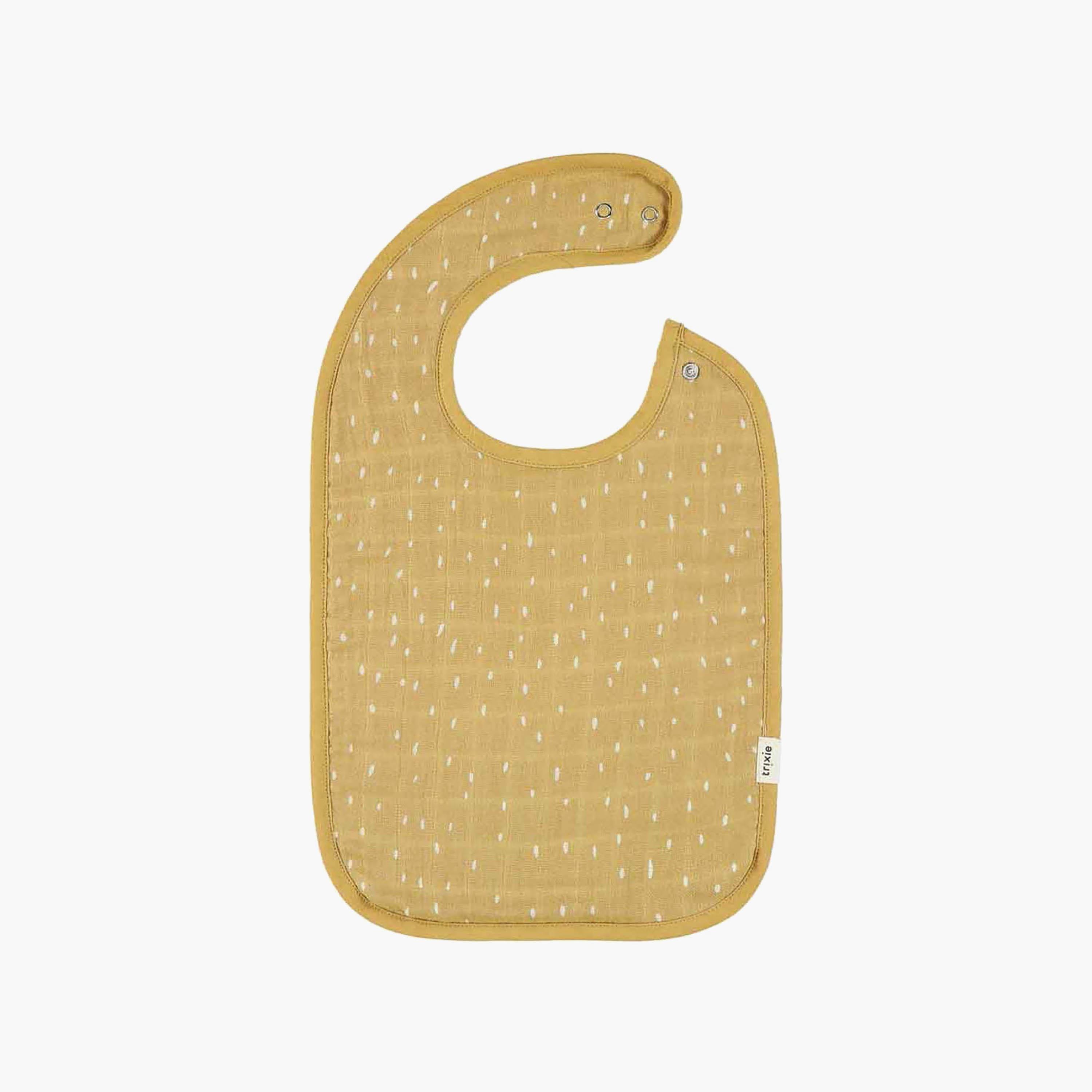 Trixie 3-Piece Lively Lion Organic Cotton Bib-baby-feeding-bibs-image-3