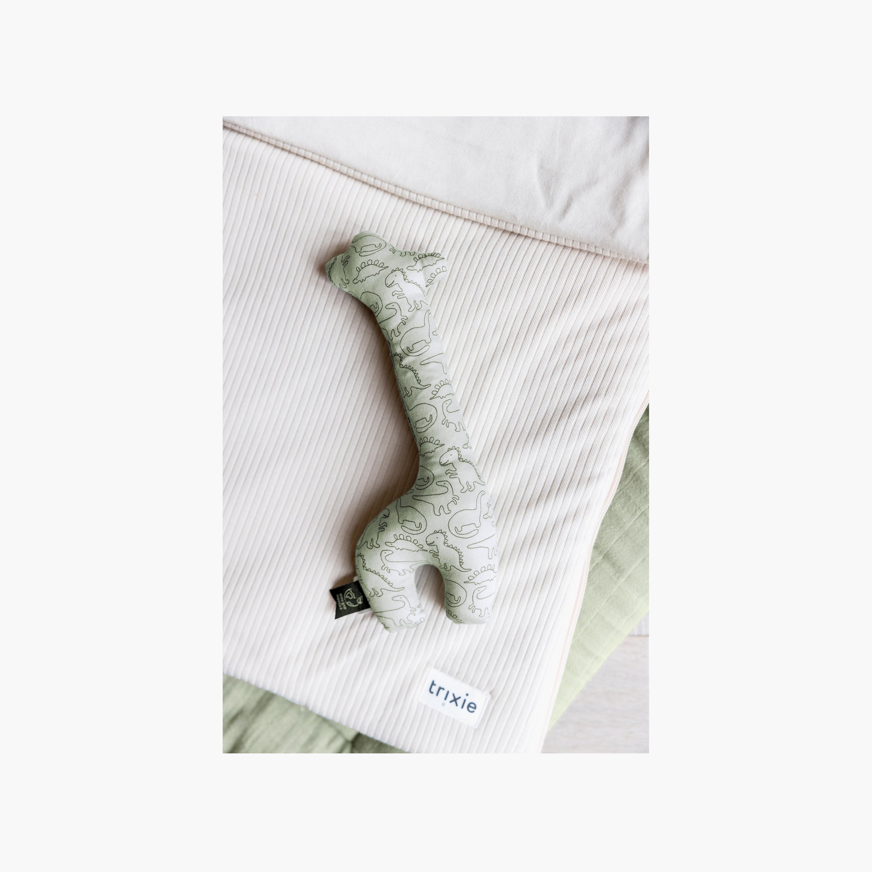 Trixie Giraffe Organic Cotton Rattle Toy-toys-babyandtoddlertoys-rattlesandteethers-image-2