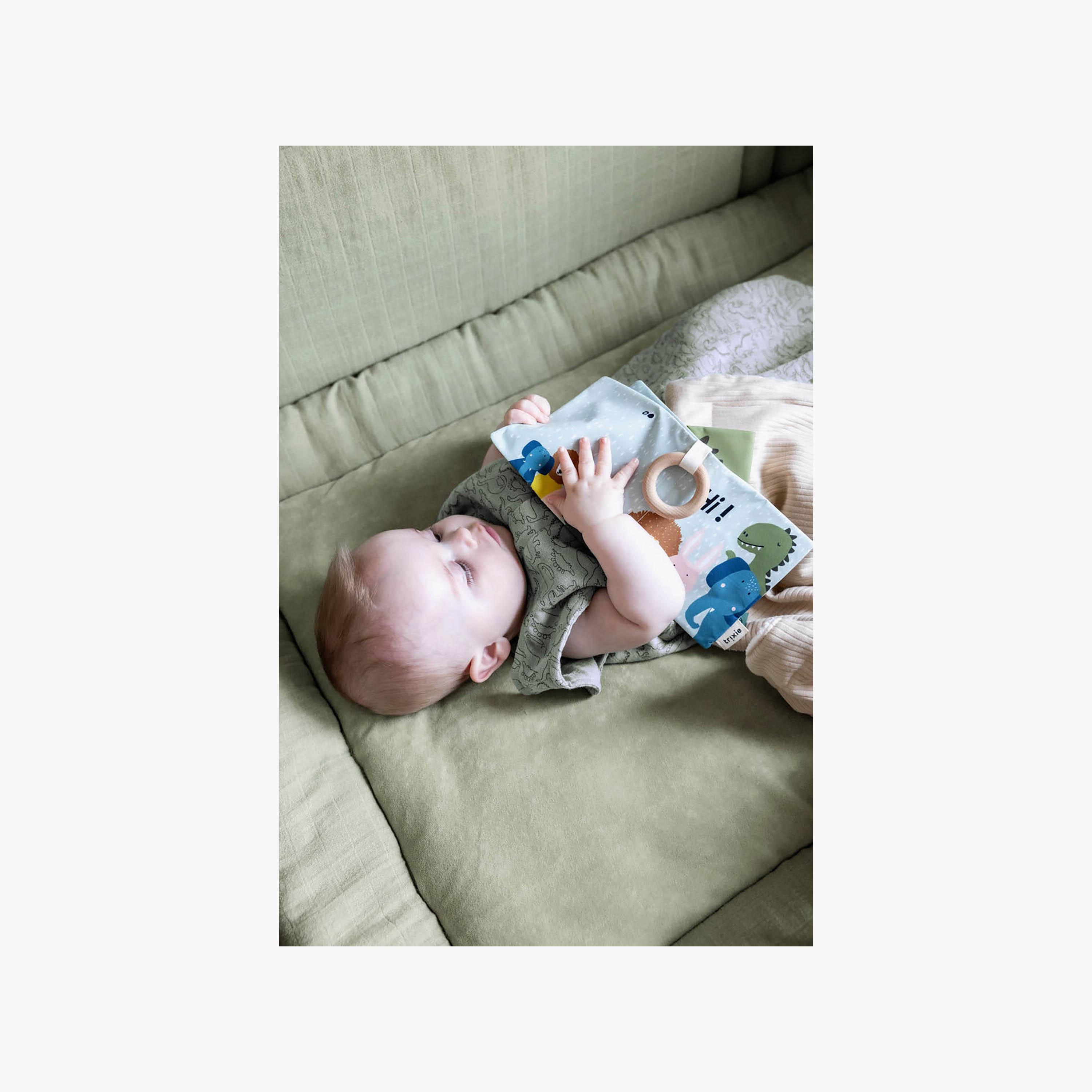 Trixie Daring Dino Organic Cotton Sleeping Bag - Summer - 70 cm-baby-nursery-blanketsandswaddles-swaddlesandsleepingbags-image-3