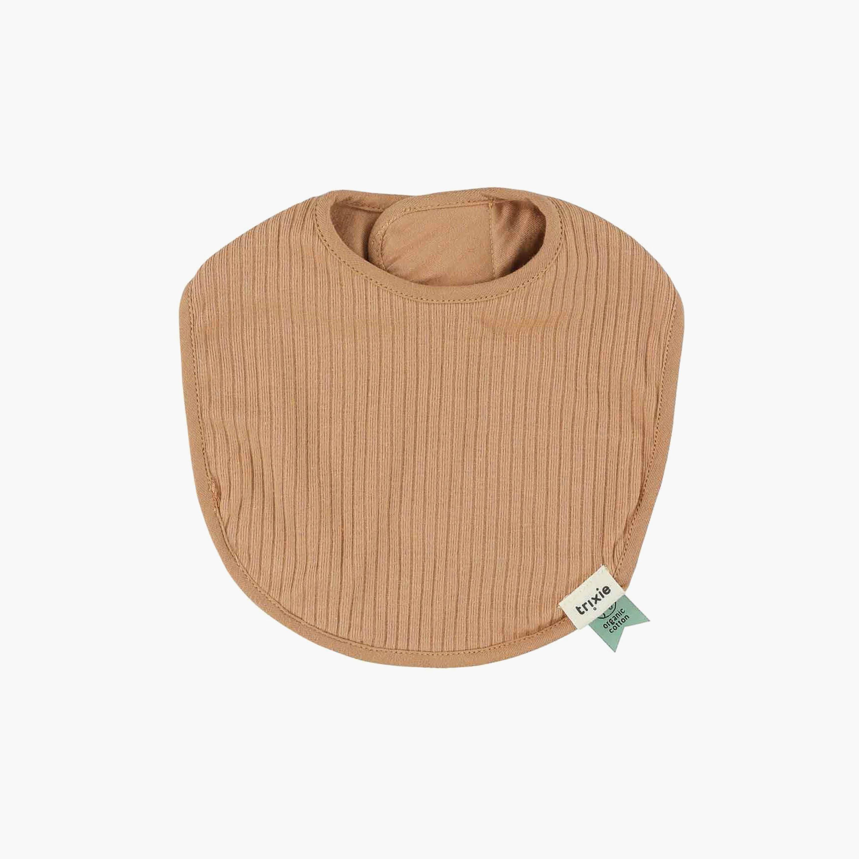 Trixie 2-Piece Rosy Rabbit Organic Cotton Bib-baby-feeding-bibs-image-4