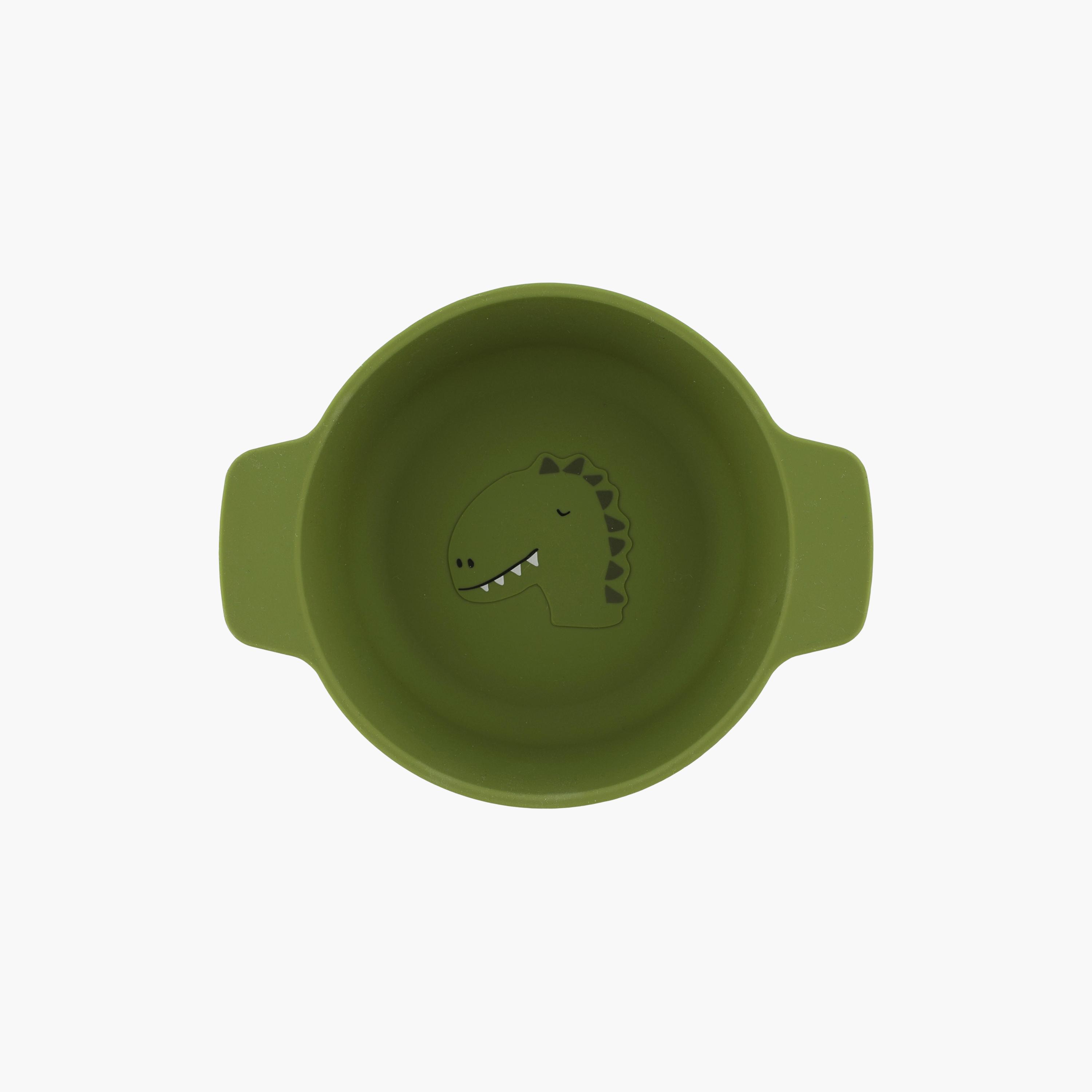 Trixie Mr. Dino Durable Silicone Feeding Bowl-baby-feeding-mealtimeessentials-image-1