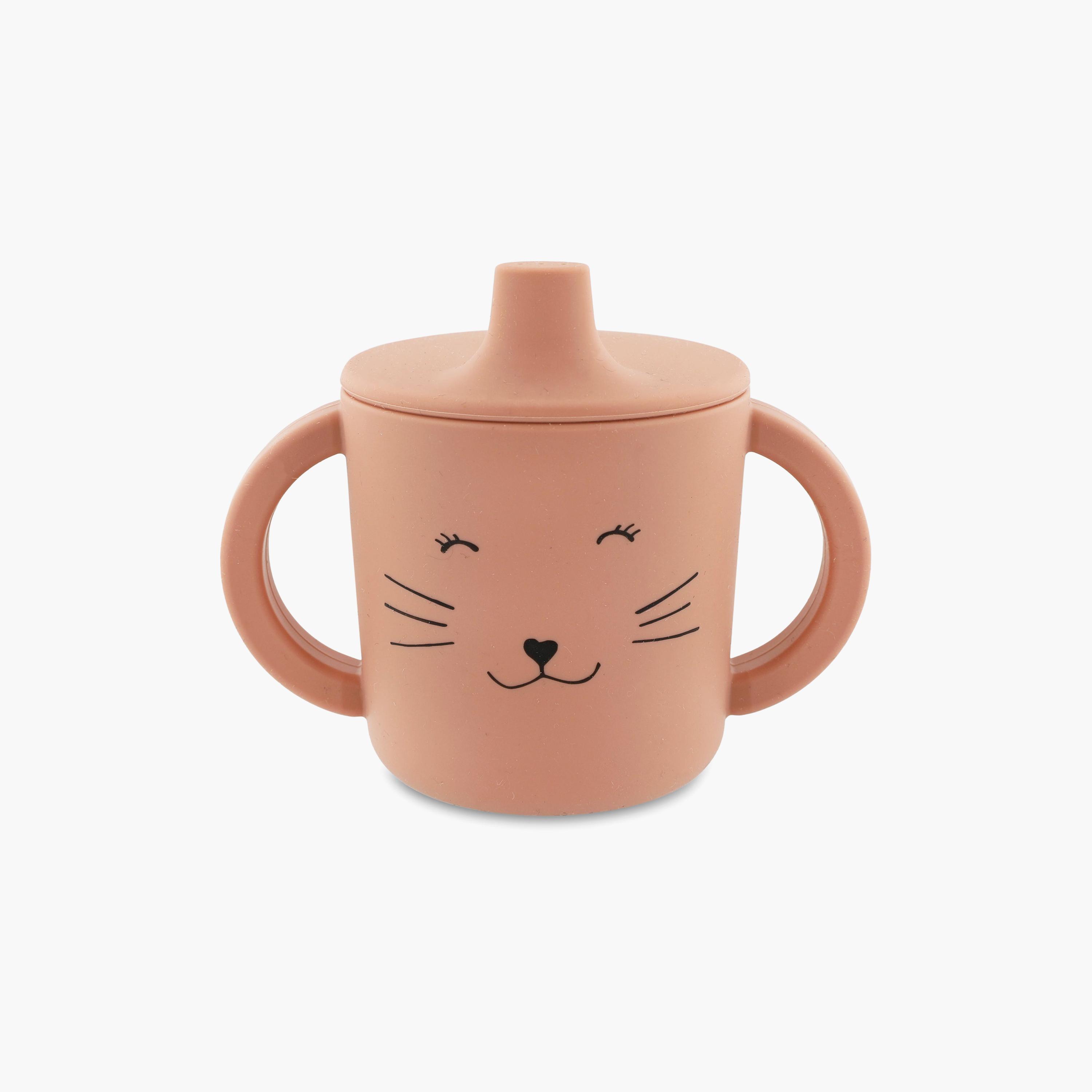 Trixie Mrs. Cat Silicone Sippy Cup with Handles - 200 ml-baby-feeding-mealtimeessentials-image-1