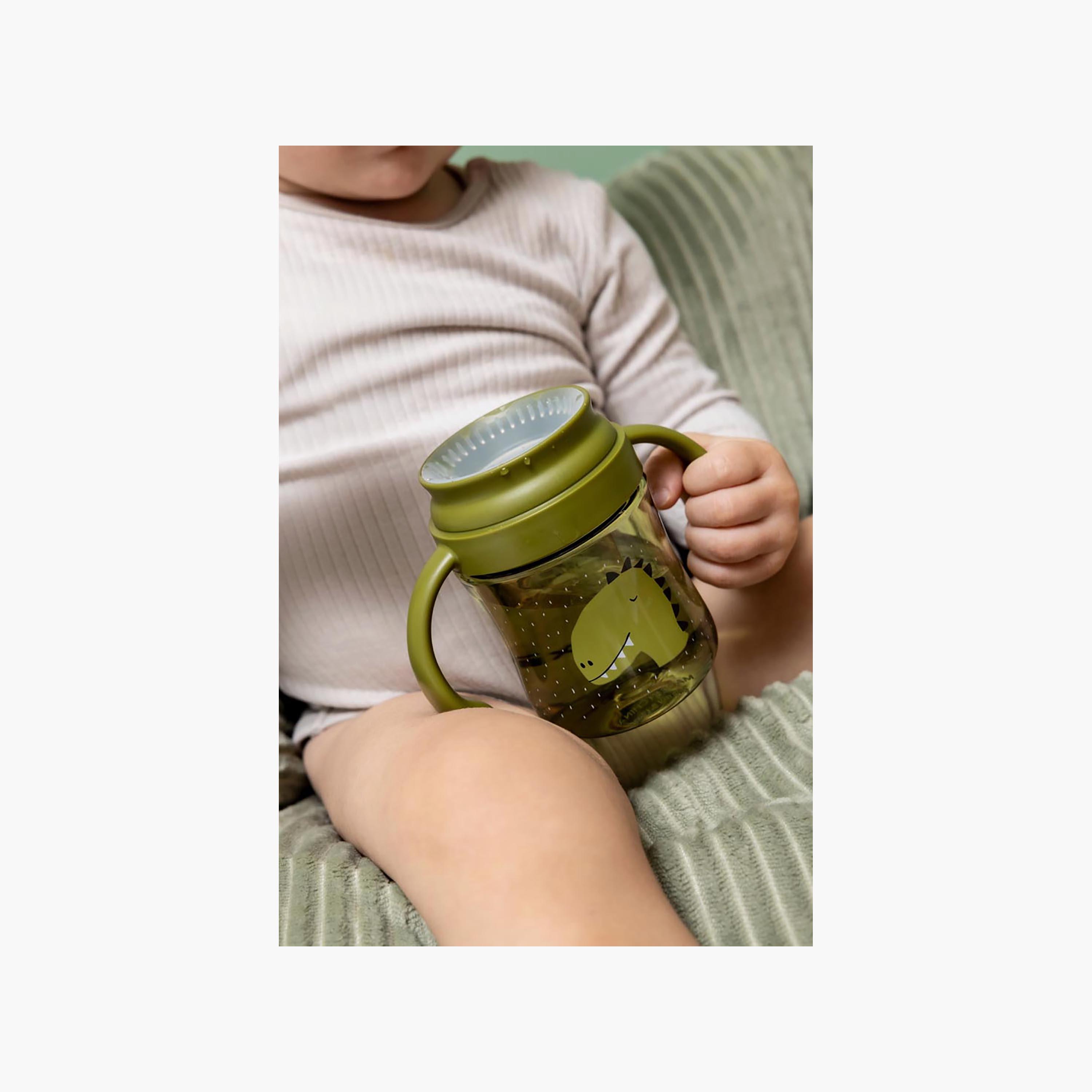 كوب تعليم الشرب 360 درجة مع مقابض برسومات مستر دينو من تريكسي - 240 مل-baby-feeding-mealtimeessentials-image-5