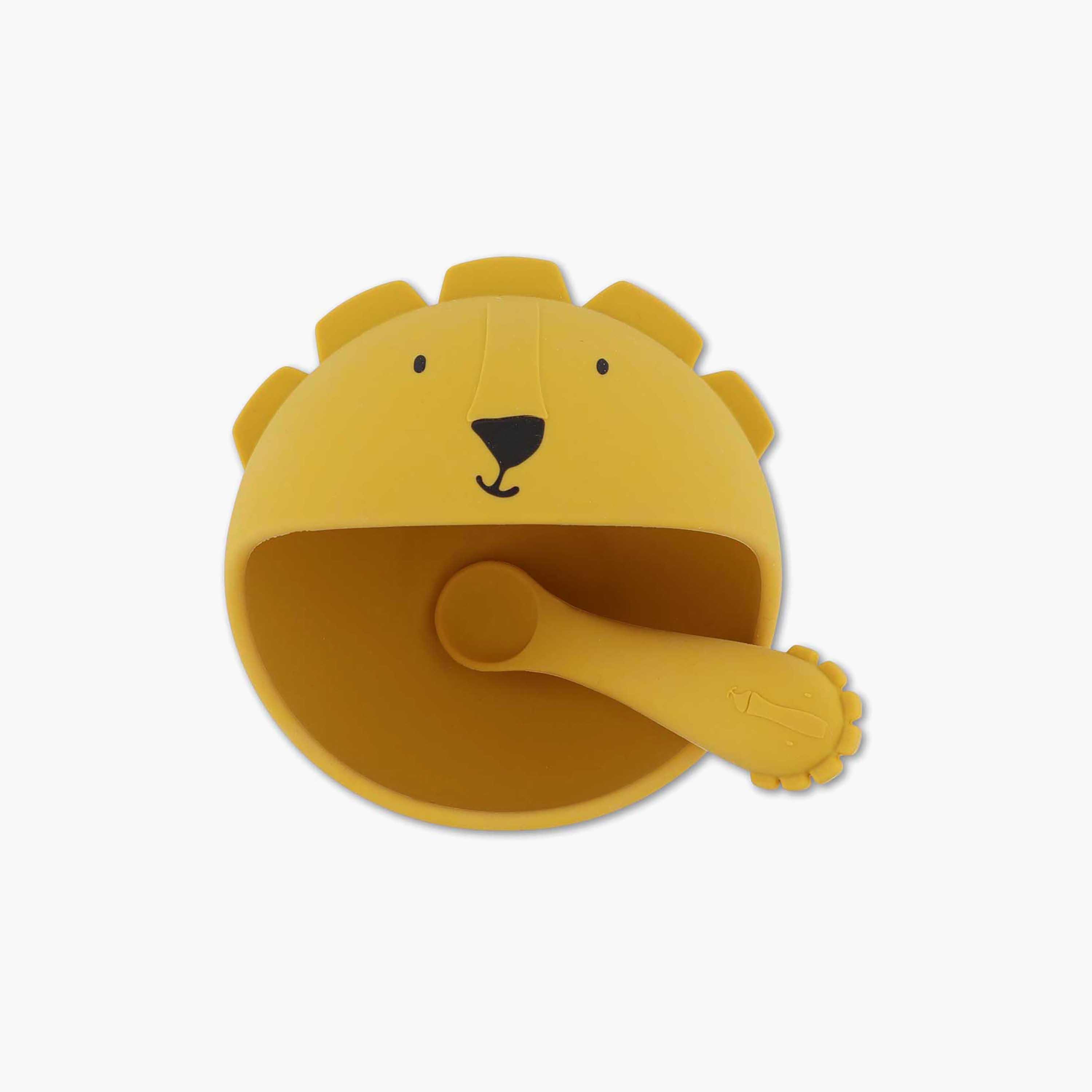 Trixie Mr. Lion First Baby Silicone Meal Set-baby-feeding-mealtimeessentials-image-2