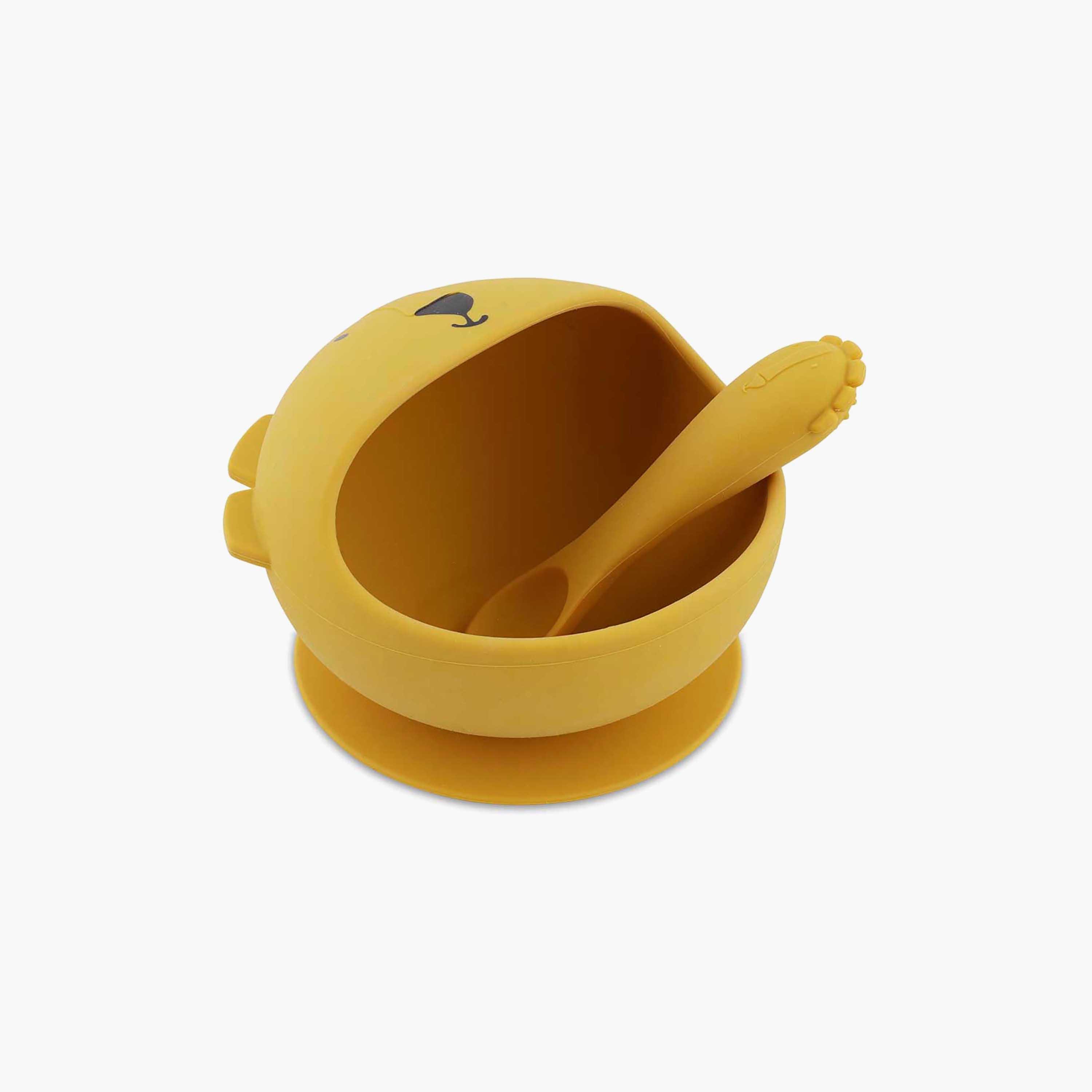 Trixie Mr. Lion First Baby Silicone Meal Set-baby-feeding-mealtimeessentials-image-3