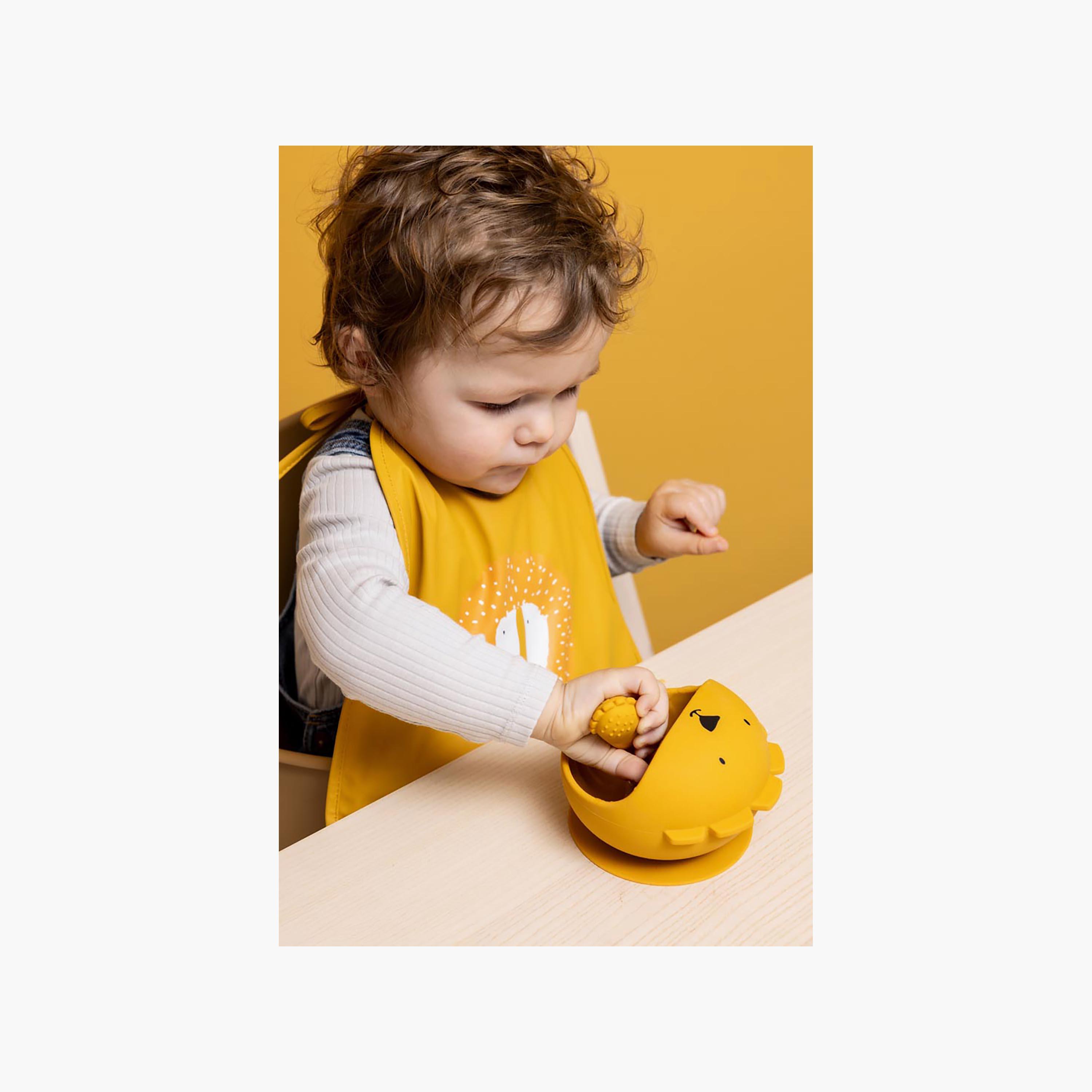 Trixie Mr. Lion First Baby Silicone Meal Set-baby-feeding-mealtimeessentials-image-5