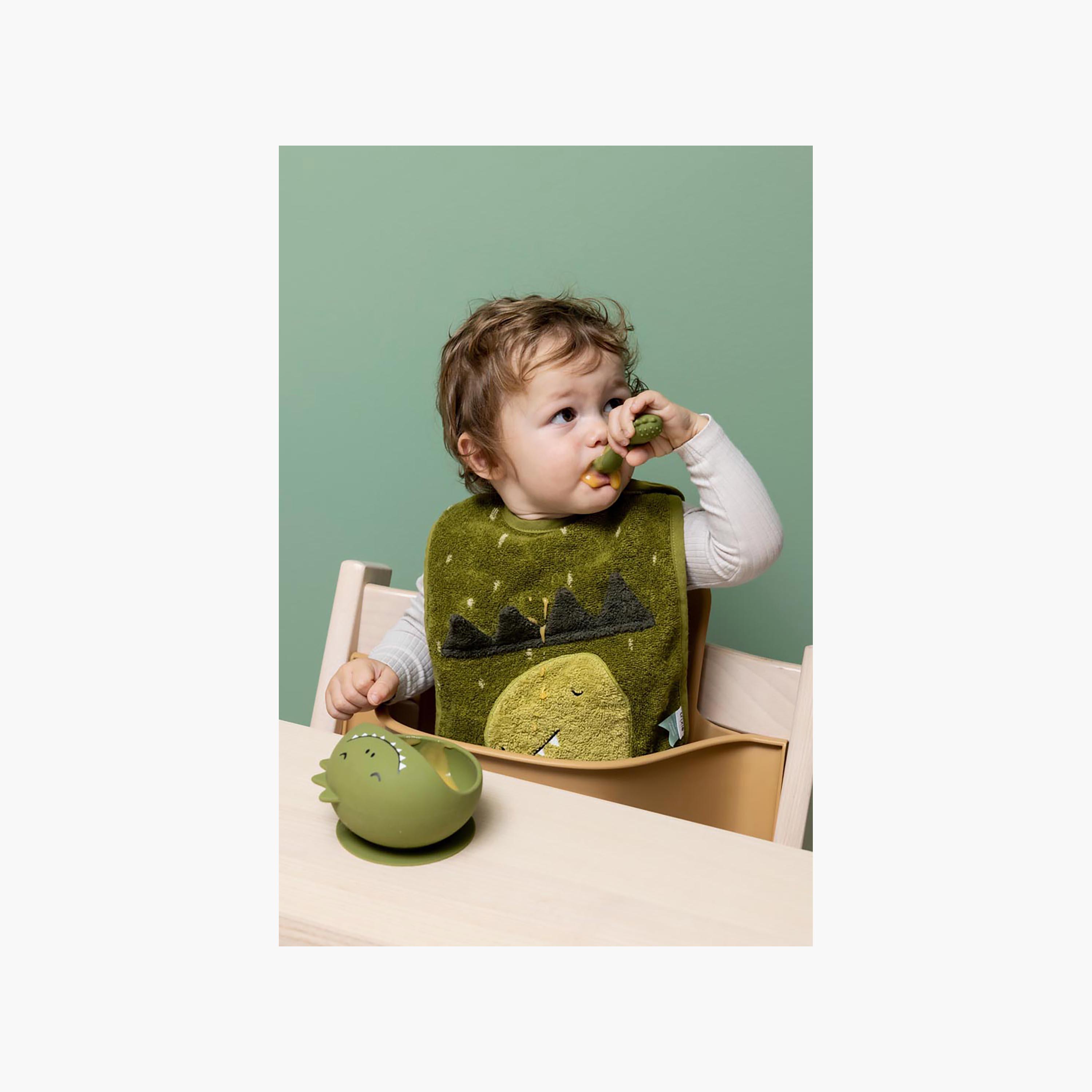 Trixie Mr. Dino First Baby Silicone Meal Set-baby-feeding-mealtimeessentials-image-5