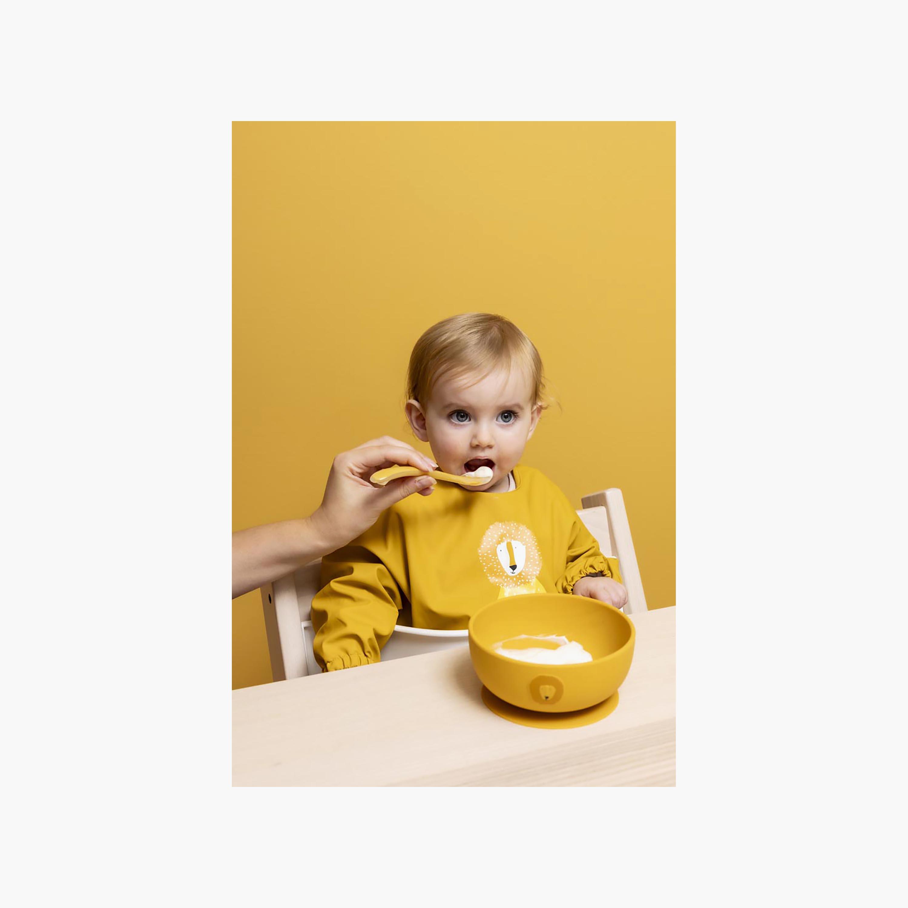 Trixie 3-Piece Mr. Lion Silicone Feeding Spoons Set-baby-feeding-mealtimeessentials-image-2