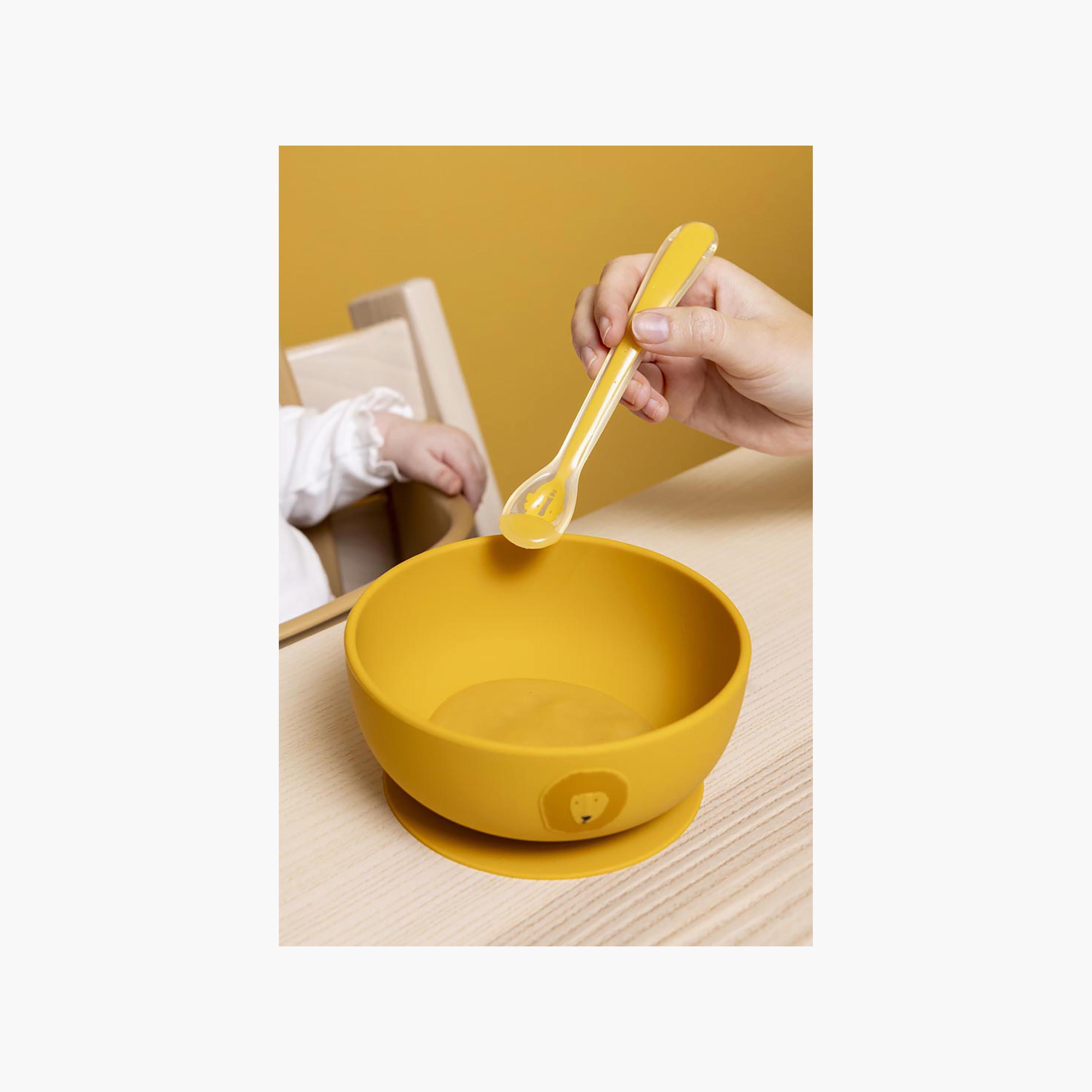 Trixie 3-Piece Mr. Lion Silicone Feeding Spoons Set-baby-feeding-mealtimeessentials-image-4