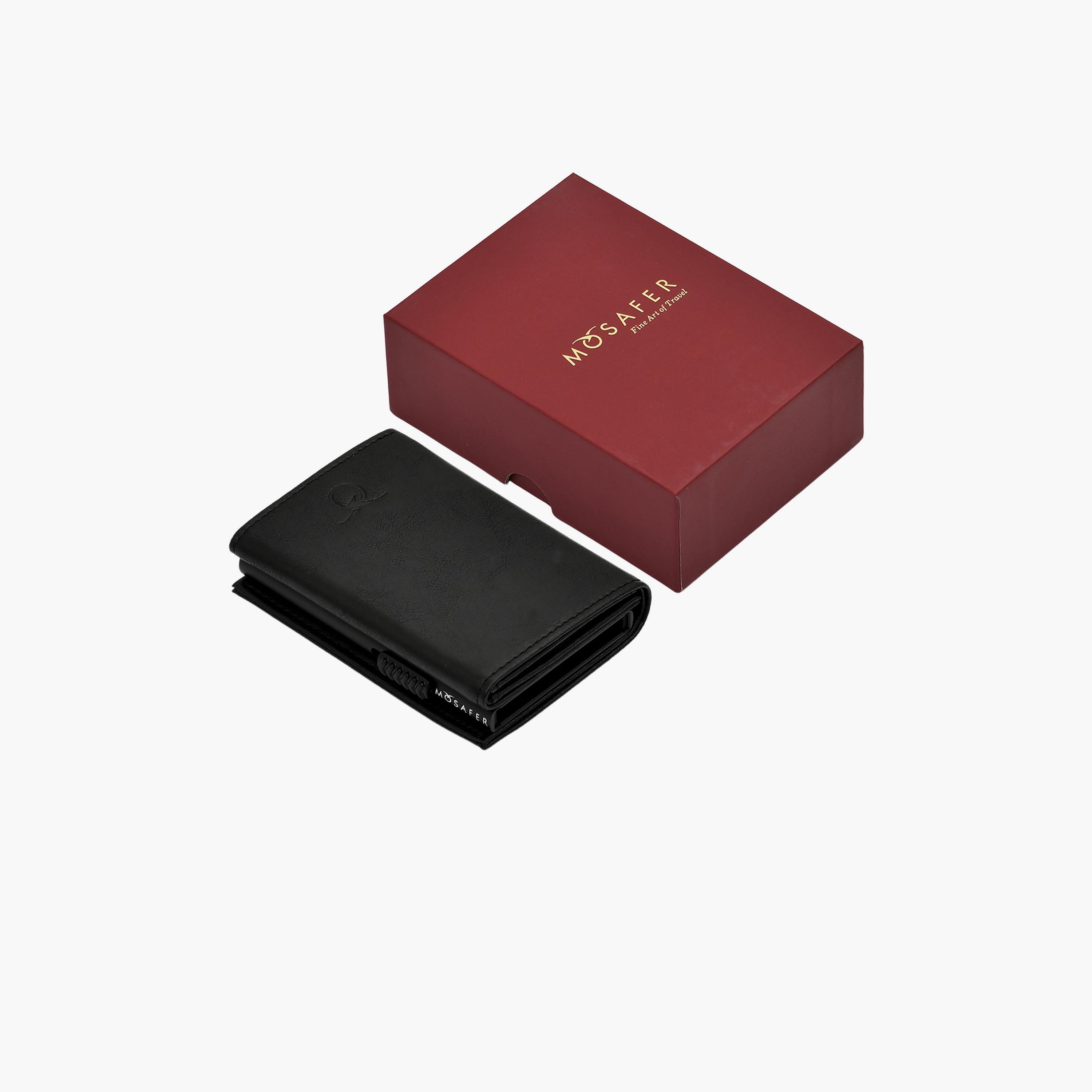 Mosafer Regent Textured Wallet | 25 X 10.2 X 7.5 CM-men-beltsandwallets-wallets-image-5