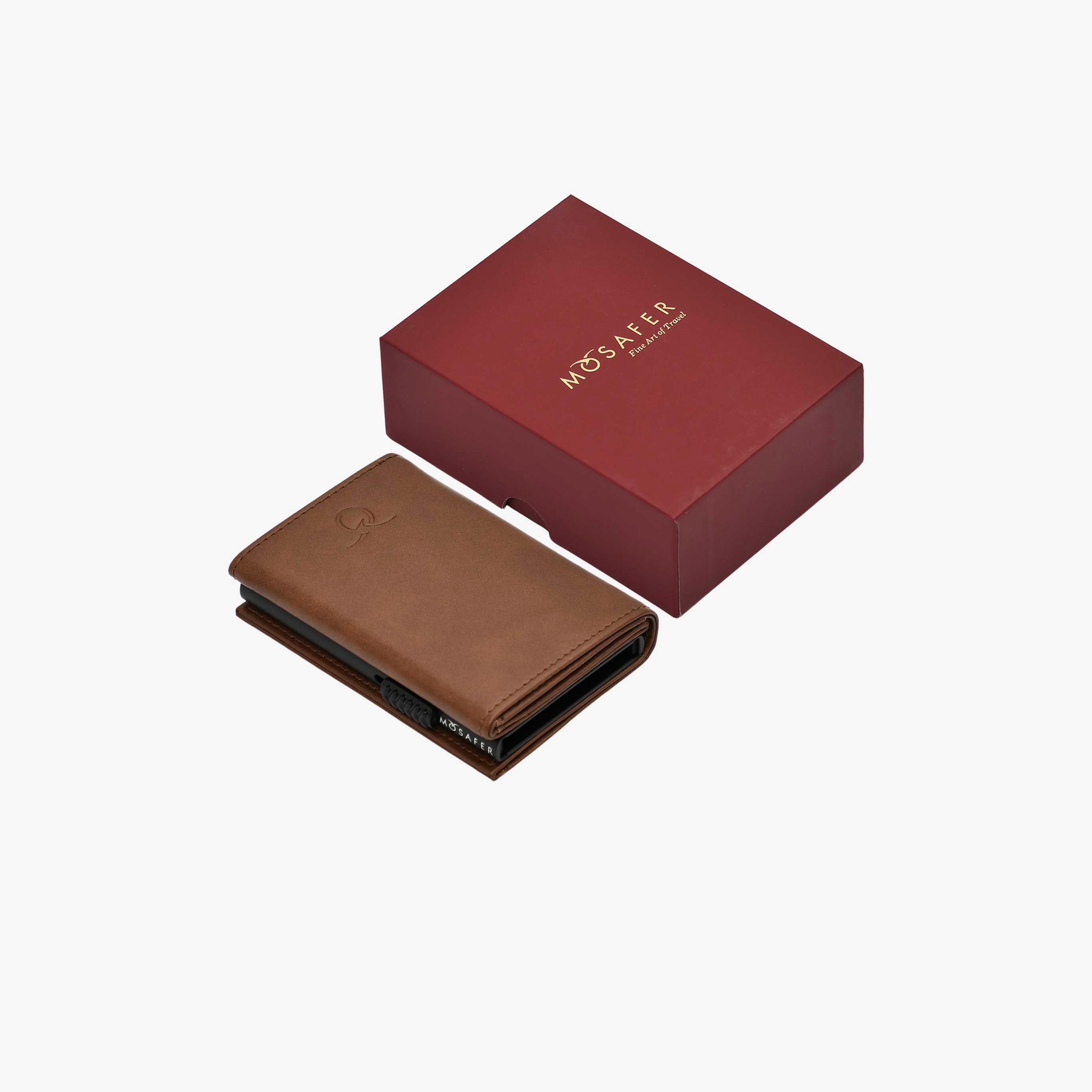 Mosafer Regent Textured Wallet | 25 X 10.2 X 7.5 CM-men-beltsandwallets-wallets-image-5