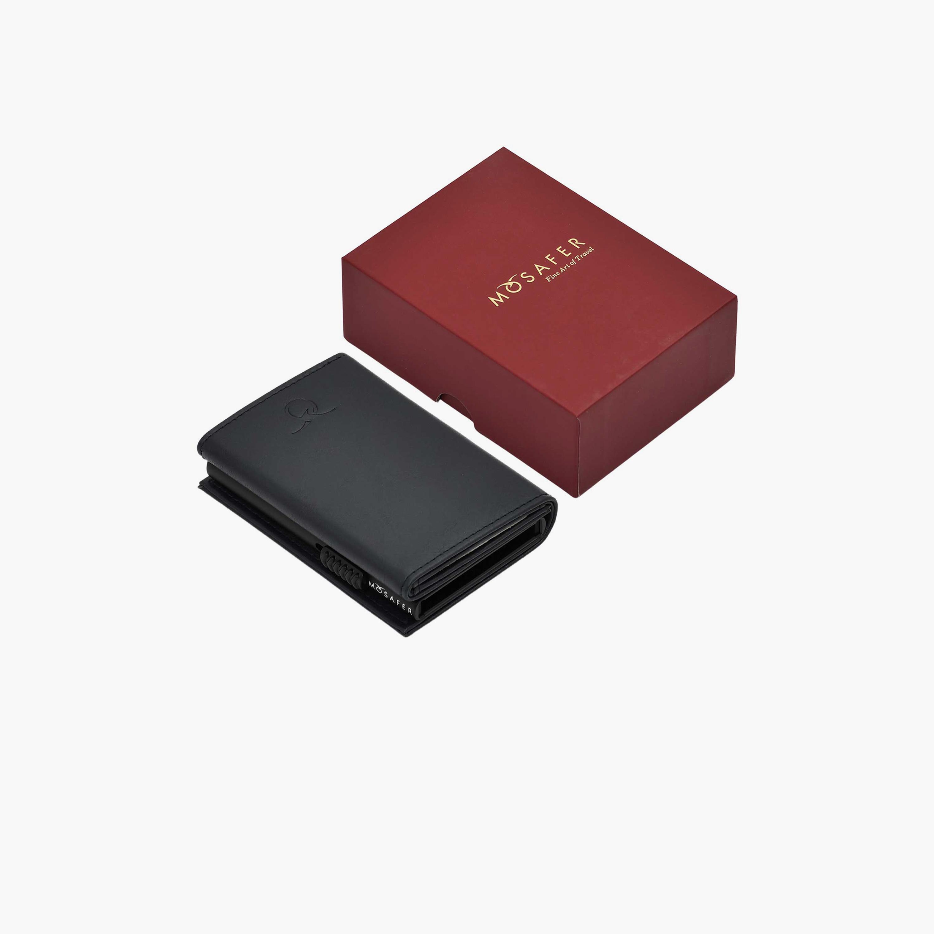 Mosafer Regent Textured Wallet | 25 X 10.2 X 7.5 CM-men-beltsandwallets-wallets-image-5