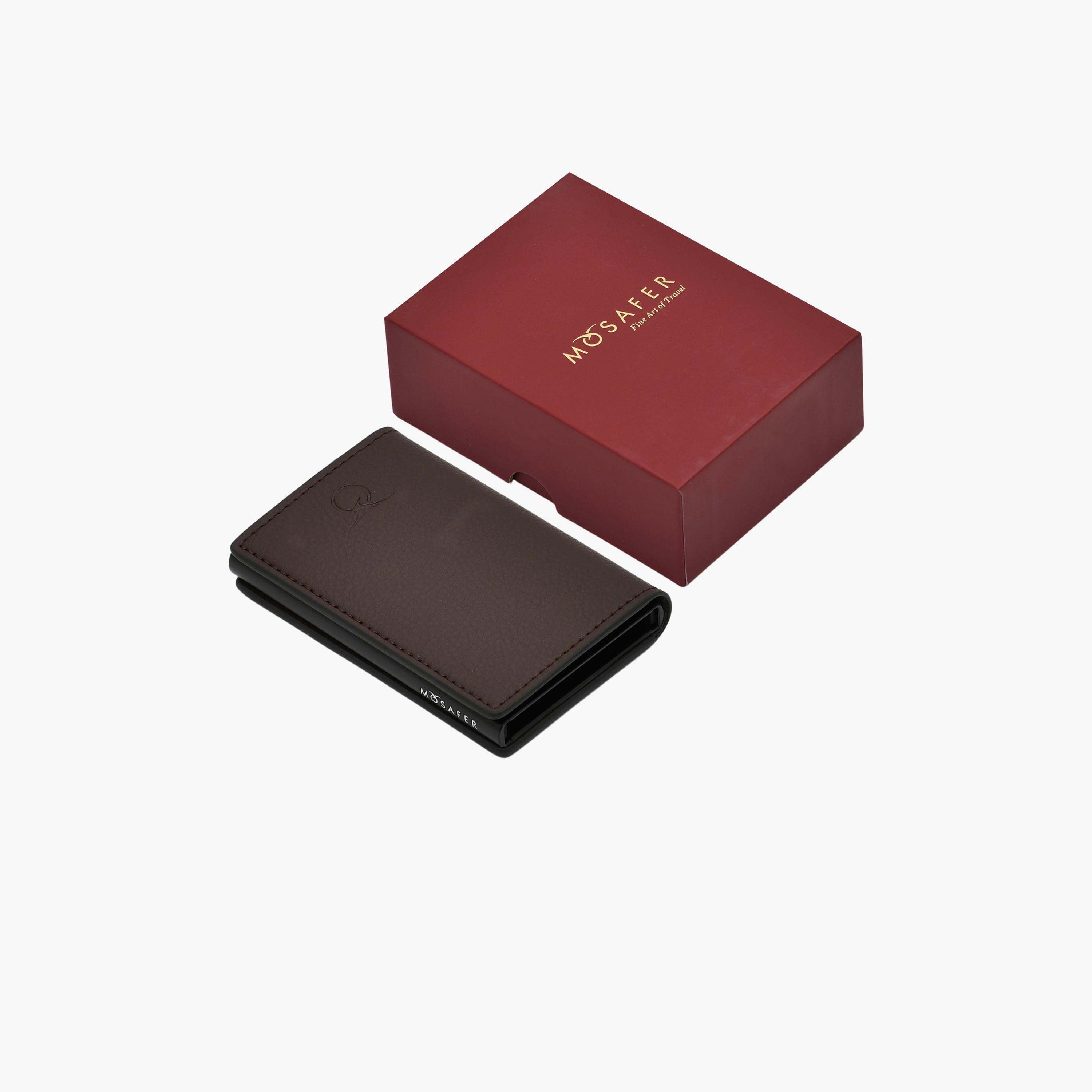 Mosafer Urban Textured Cardholder | 18 X 11 X 7 CM-men-beltsandwallets-wallets-image-4