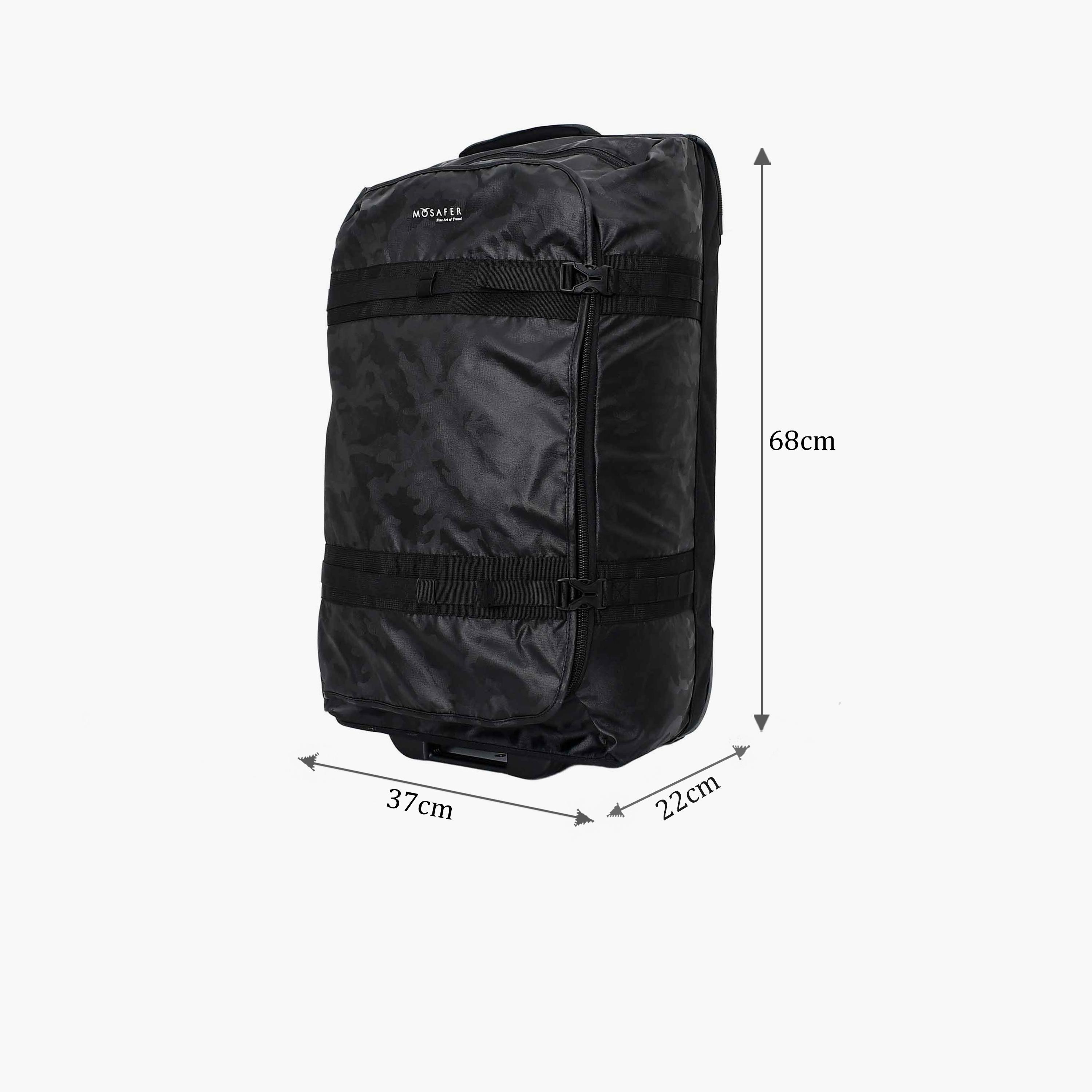 مسافر - شنطة سفر متينة للعطلات بسحاب إغلاق | 68 × 37 × 22 سم-travel-luggagesandbags-dufflebags-image-2