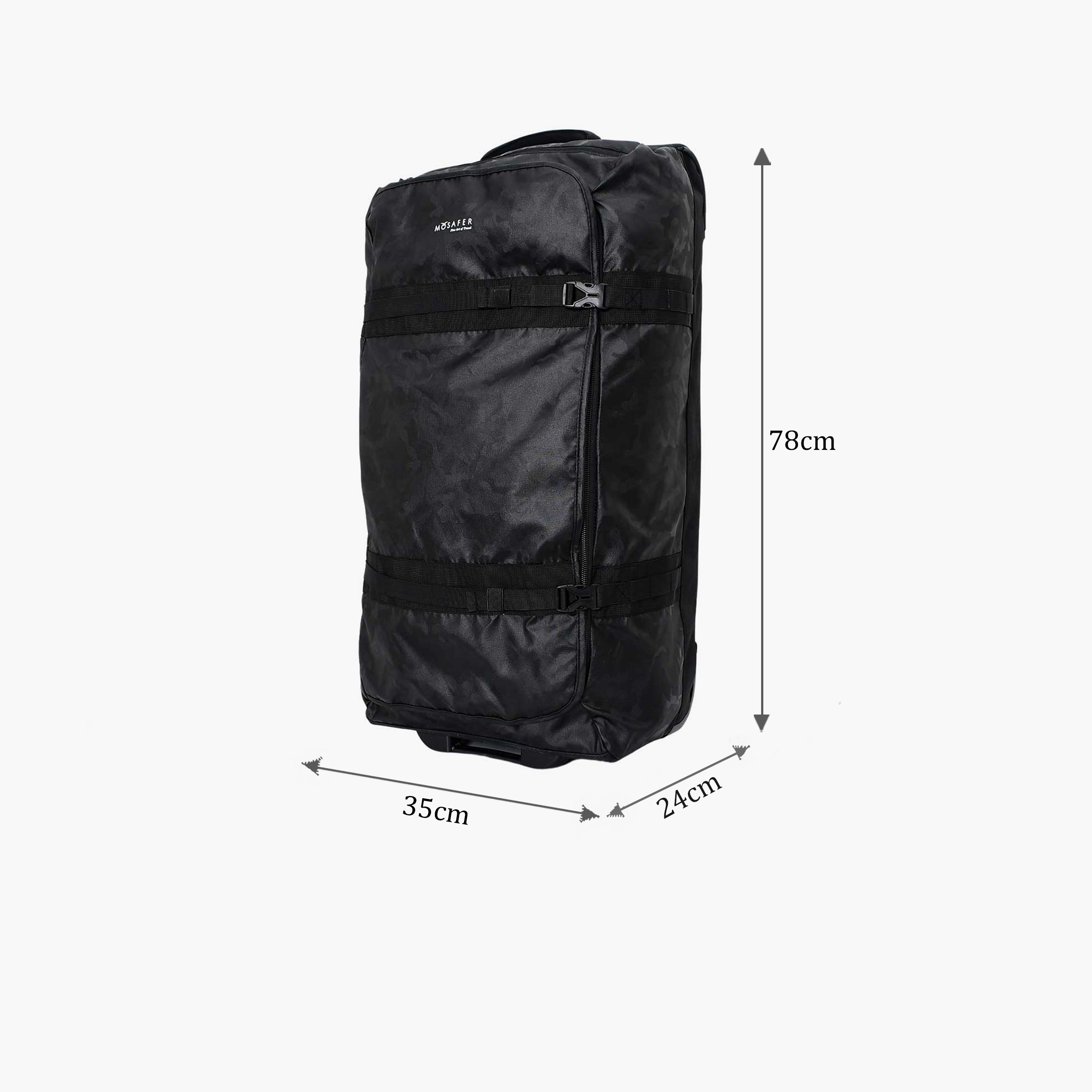 Mosafer Holiday Solid Duffle Bag with Zipper Closure | 78 X 35 X 24 CM-travel-luggagesandbags-dufflebags-image-2