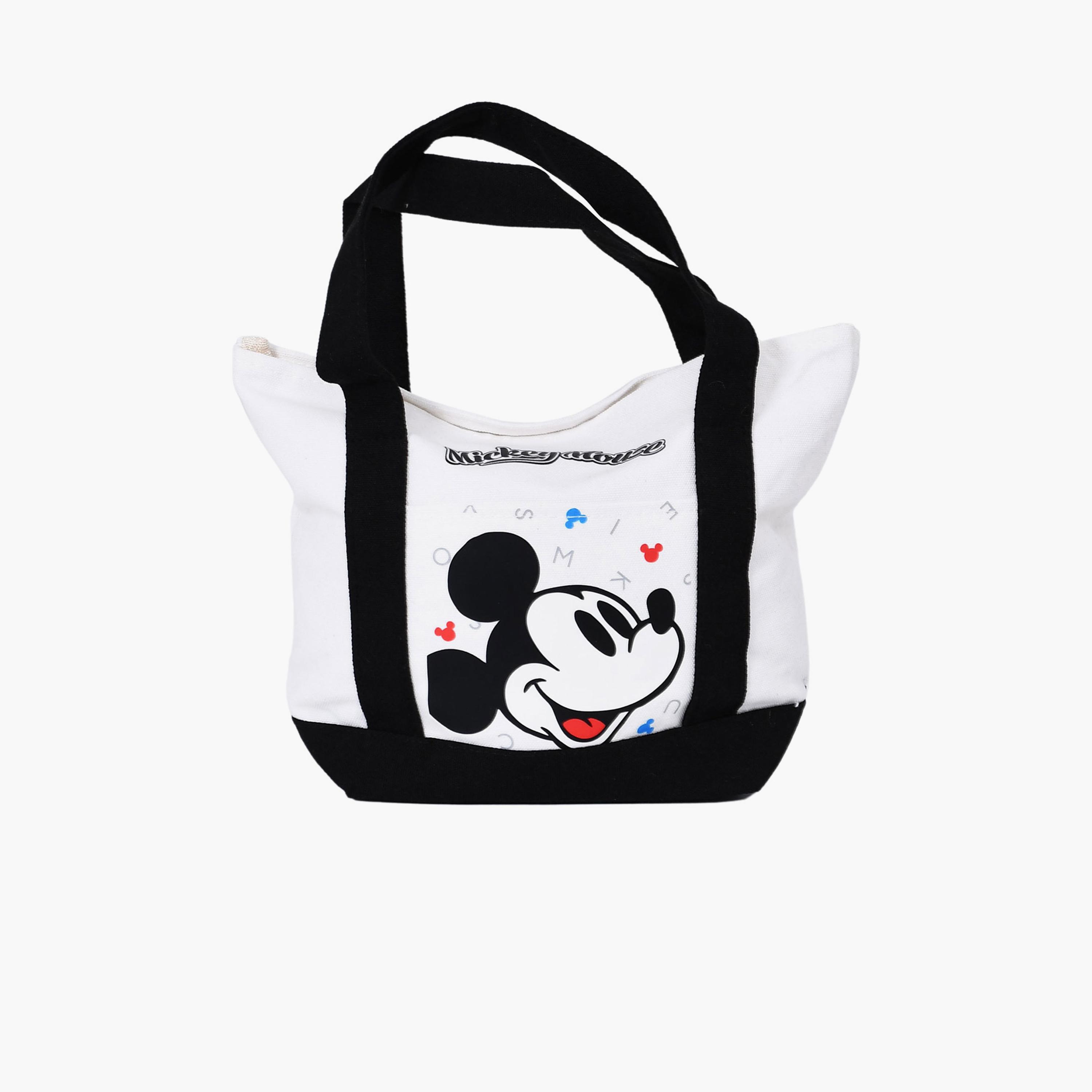 مسافر - شنطة يد سعة 1 لتر | 9.5 إنش، مصنوعة من القماش، بمقبض مزدوج | DHF22692A-travel-kidstrolleyandbags-image-1