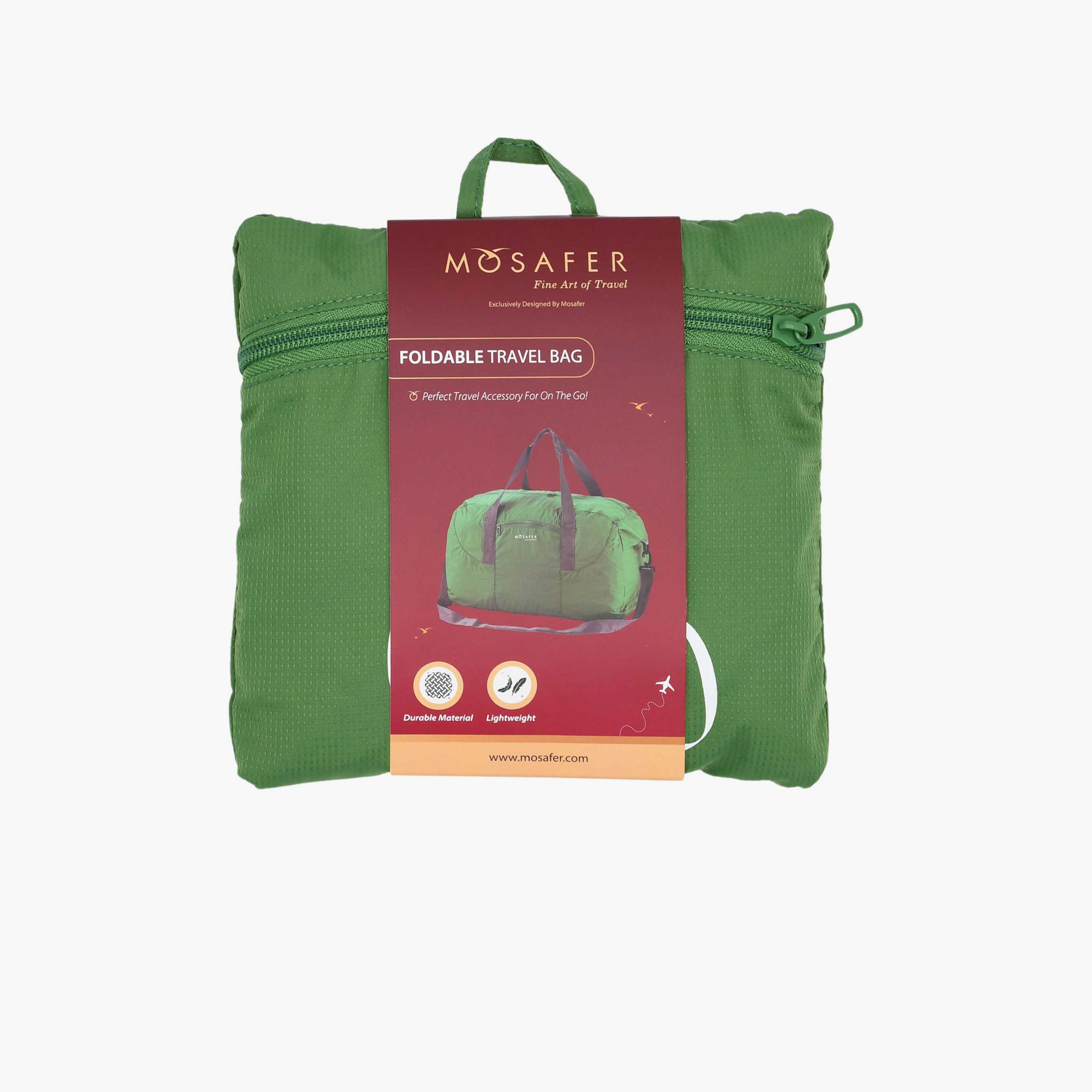 Mosafer Solid Duffle Bag with Zipper Closure | 57 X 36 X 27 CM-travel-luggagesandbags-dufflebags-image-1