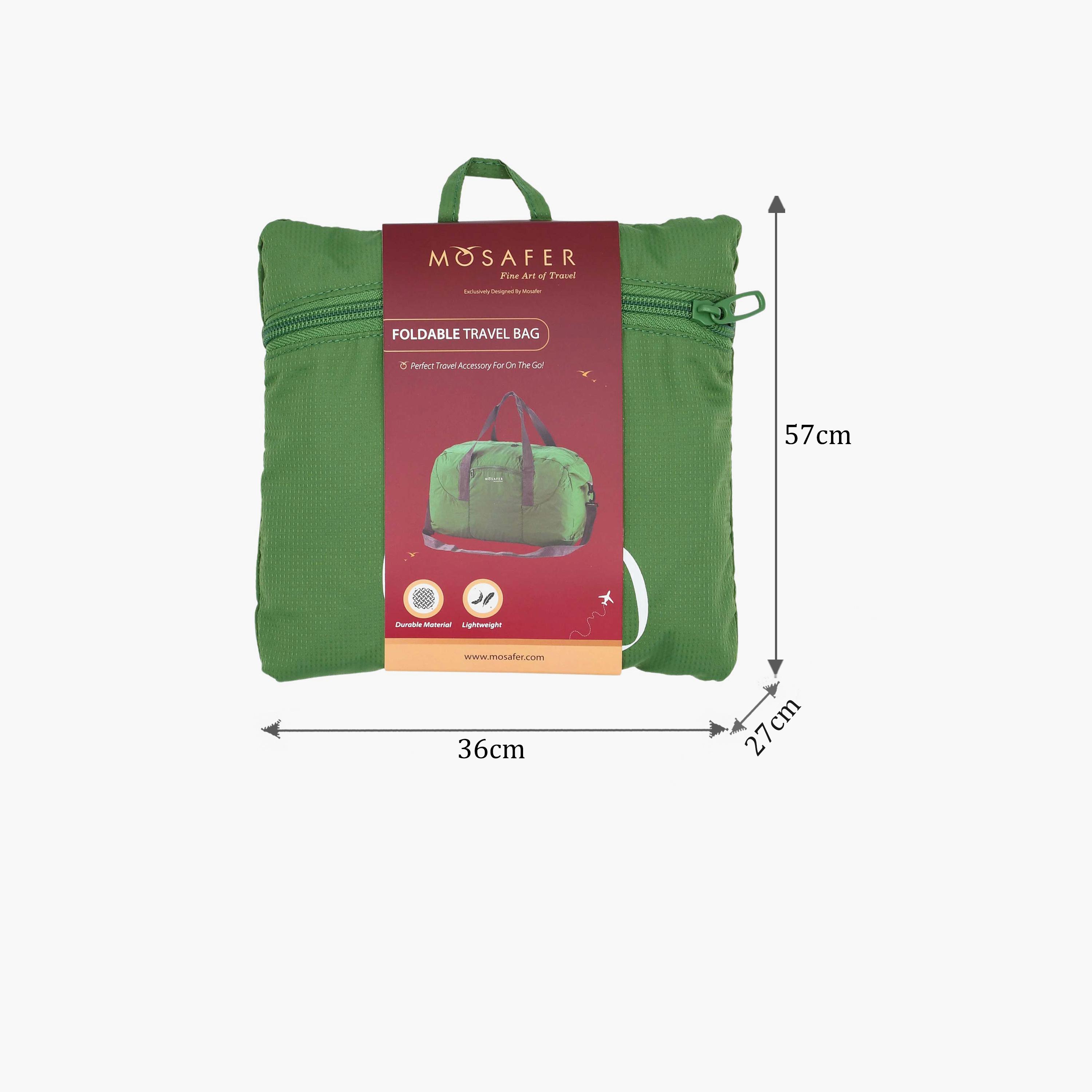 Mosafer Solid Duffle Bag with Zipper Closure | 57 X 36 X 27 CM-travel-luggagesandbags-dufflebags-image-2