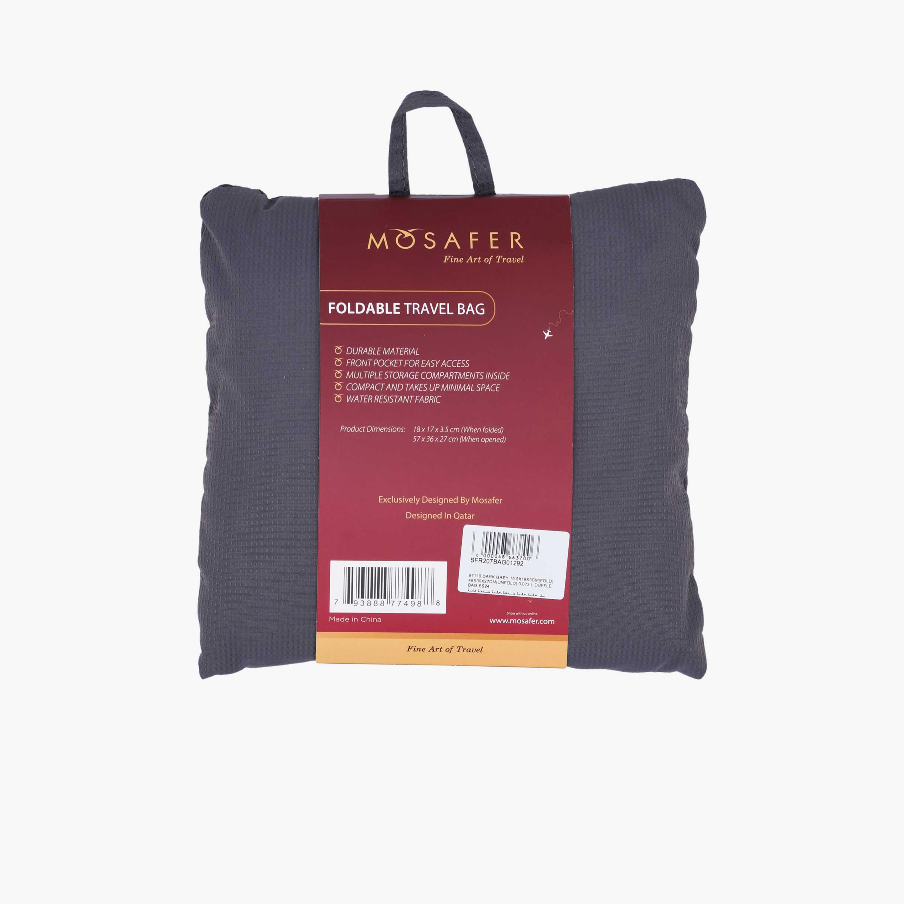 Mosafer Solid Duffle Bag with Zipper Closure | 57 X 36 X 27 CM-travel-luggagesandbags-dufflebags-image-7
