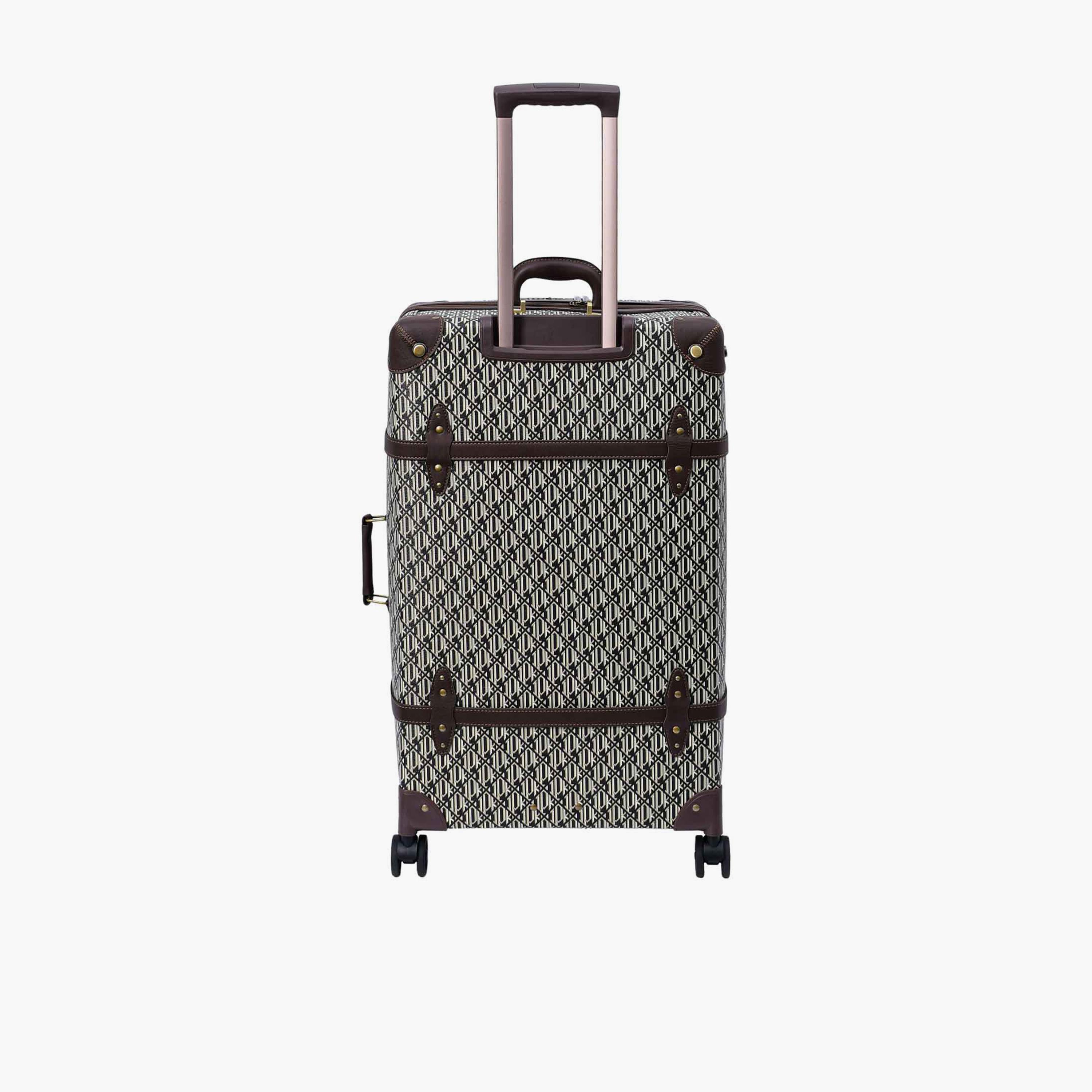 Mosafer New Vintage 72 CM Large Check-in Plastic Hard Sided 4-Wheeler Spinner Trolley Bag with TSA Lock-travel-luggagesandbags-luggage-image-6