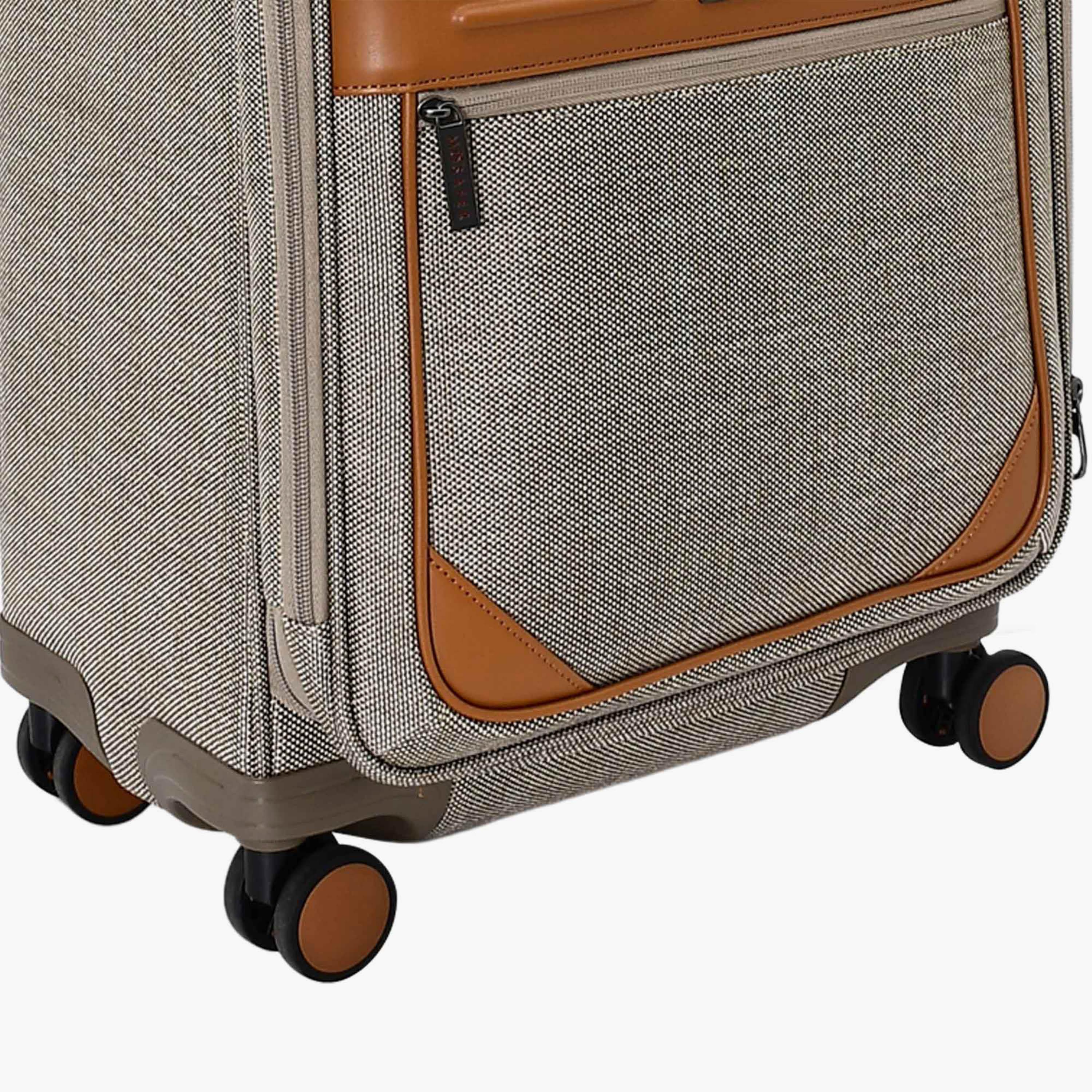 Mosafer Elegant 56 CM Small Cabin Polyester Soft Sided 4-Wheeler Spinner Trolley Bag with TSA Lock-travel-luggagesandbags-luggage-image-13