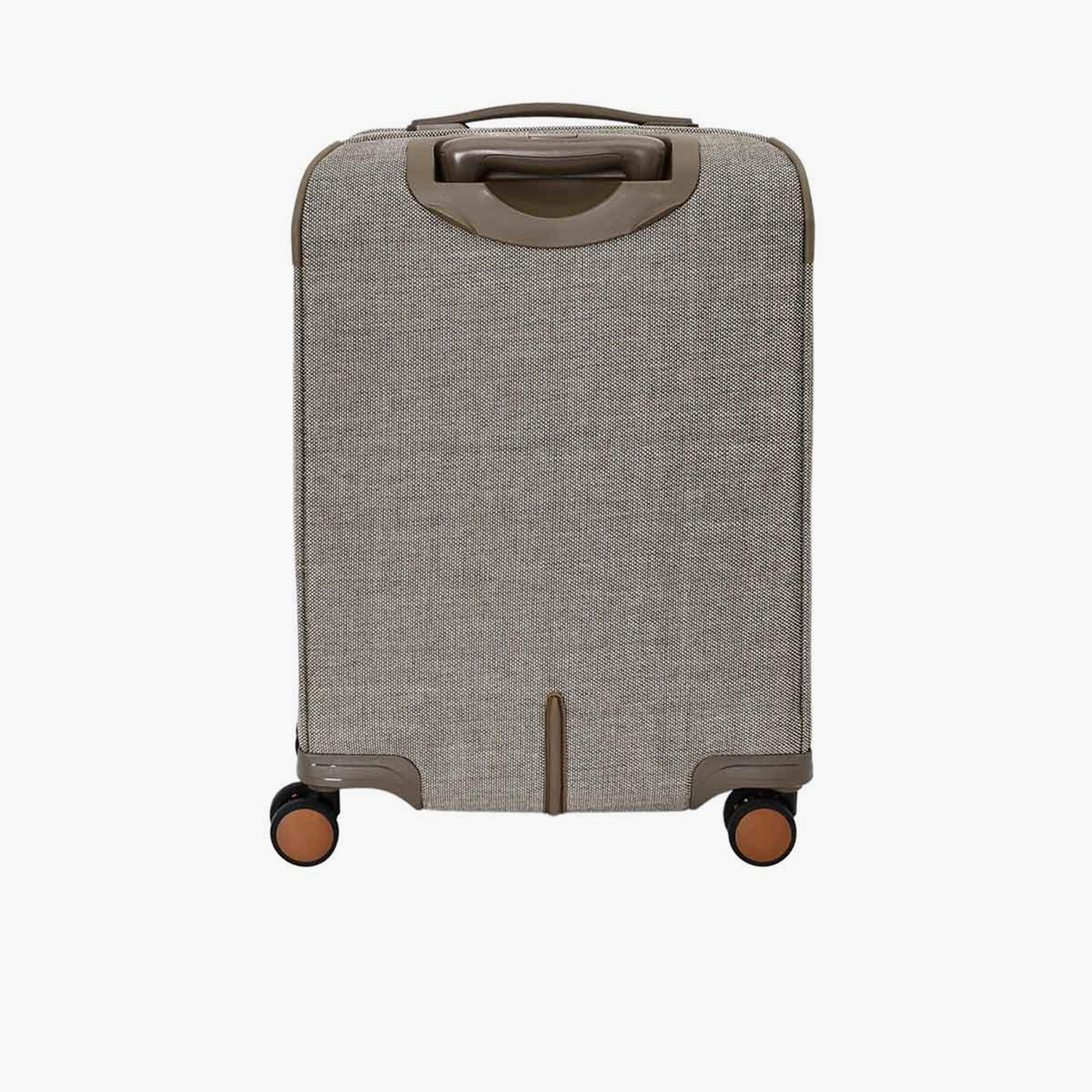 Mosafer Elegant 56 CM Small Cabin Polyester Soft Sided 4-Wheeler Spinner Trolley Bag with TSA Lock-travel-luggagesandbags-luggage-image-5