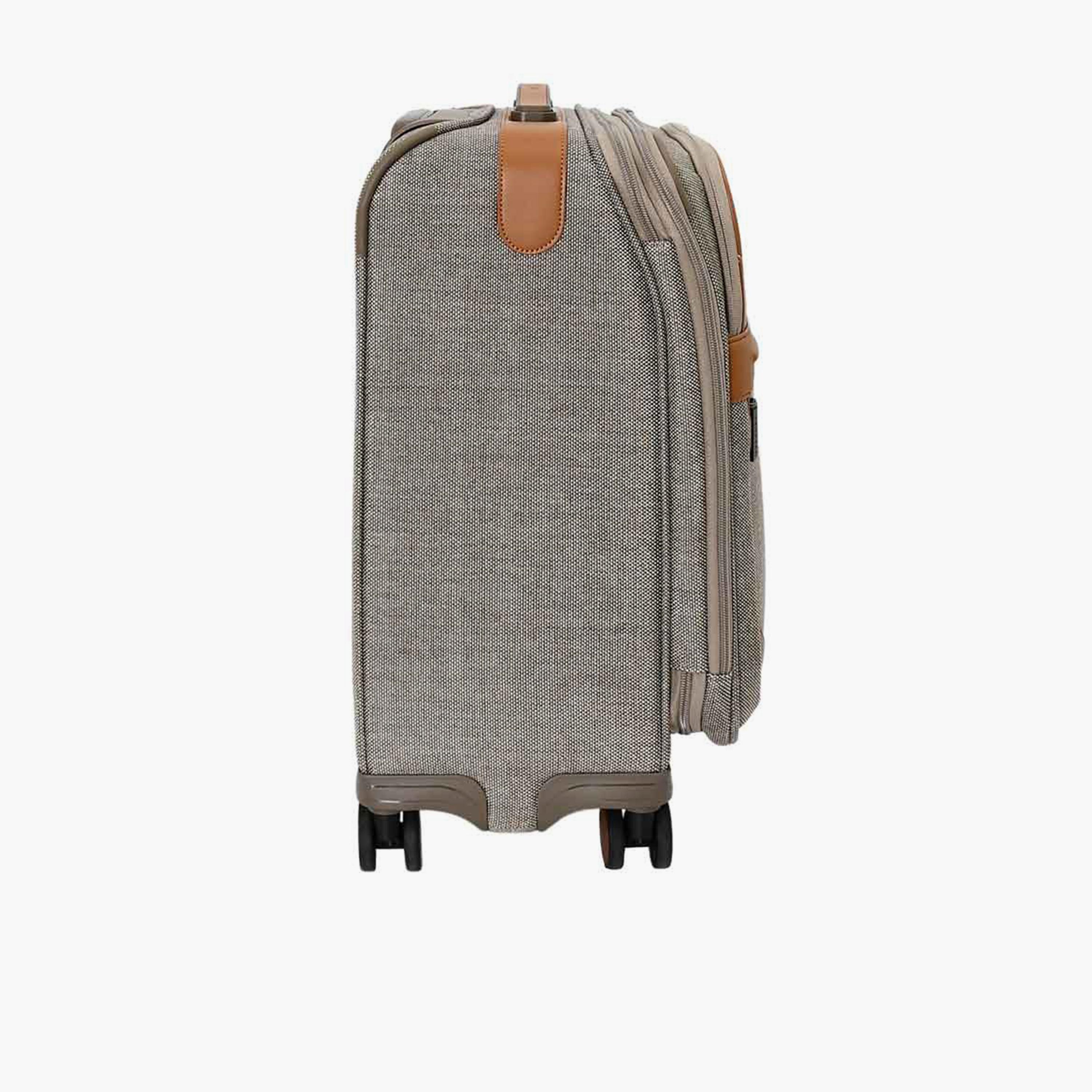 Mosafer Elegant 56 CM Small Cabin Polyester Soft Sided 4-Wheeler Spinner Trolley Bag with TSA Lock-travel-luggagesandbags-luggage-image-8