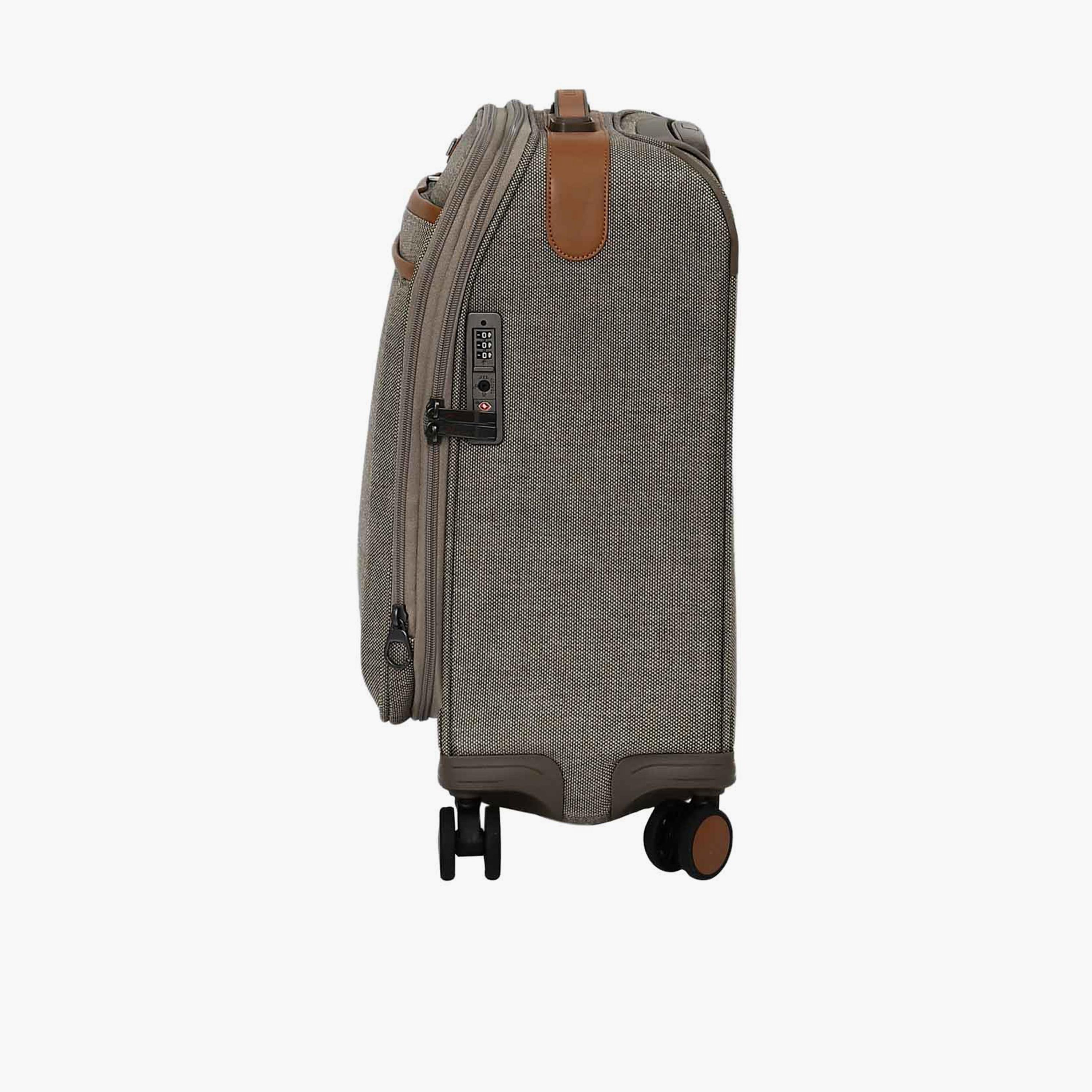 Mosafer Legacy 56 CM Small Cabin Polyester Soft Sided 4-Wheeler Spinner Trolley Bag with TSA Lock-travel-luggagesandbags-luggage-image-7