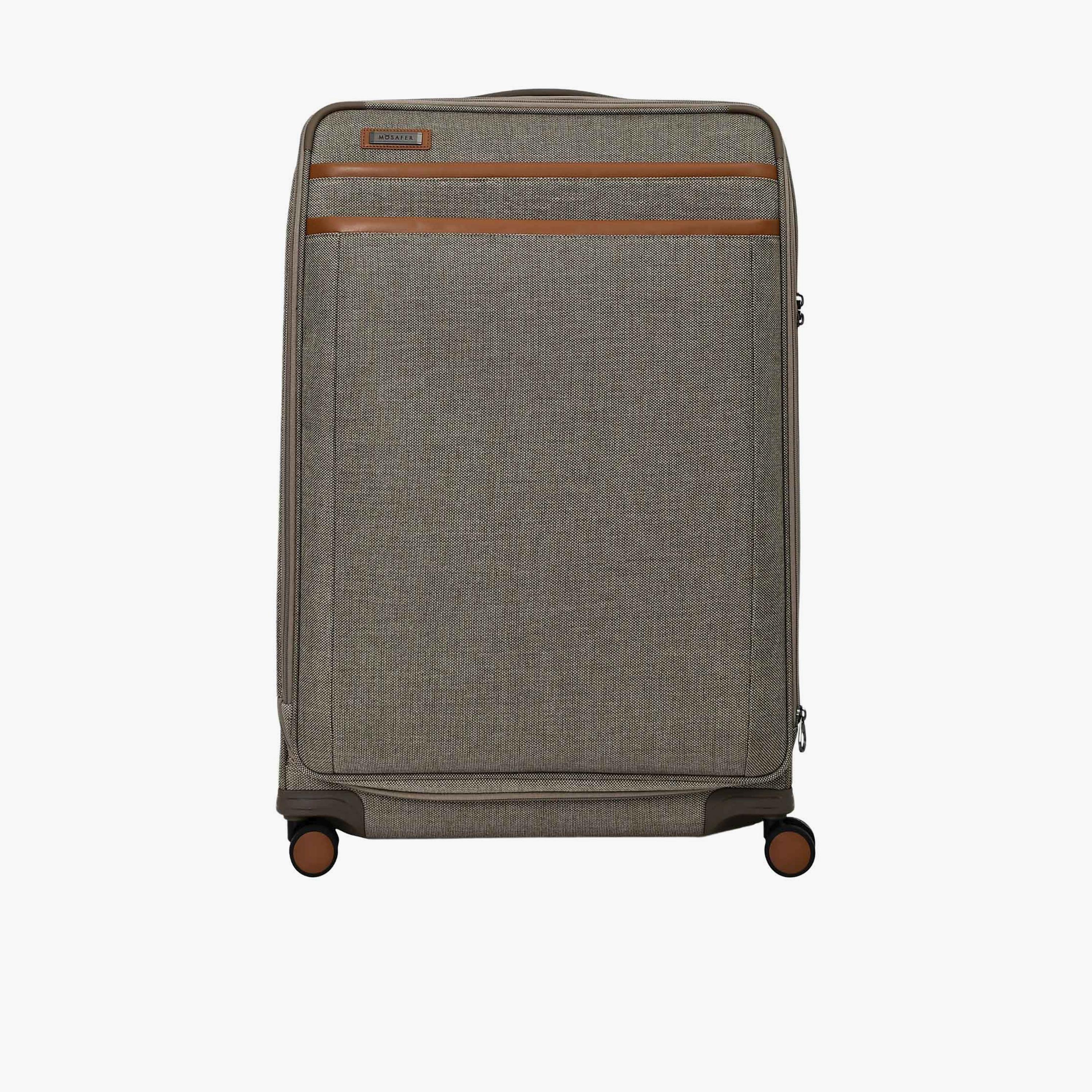 Mosafer Legacy 80 CM Large Check-in Polyester Soft Sided 4-Wheeler Spinner Trolley Bag with TSA Lock-travel-luggagesandbags-luggage-image-10