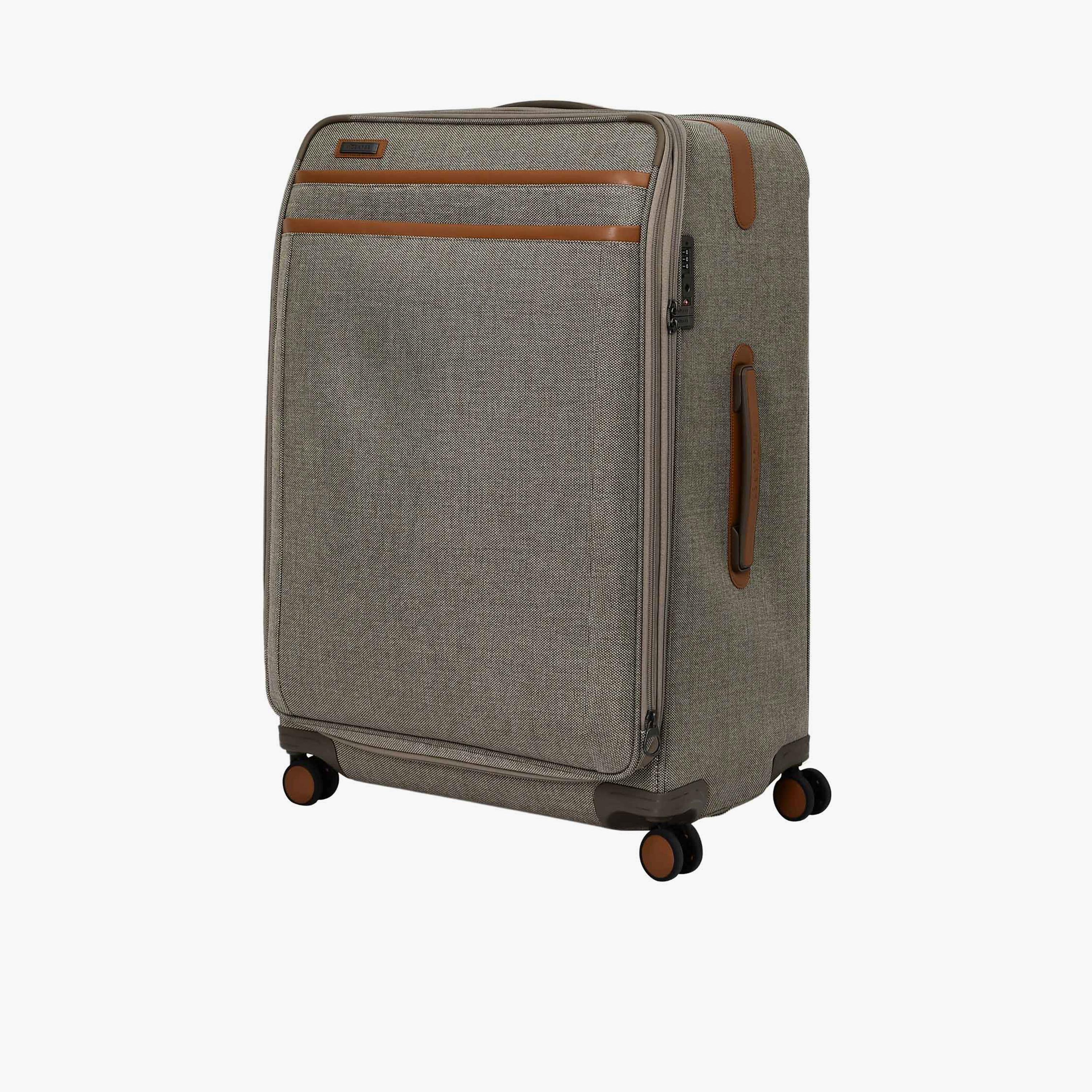 Mosafer Legacy 80 CM Large Check-in Polyester Soft Sided 4-Wheeler Spinner Trolley Bag with TSA Lock-travel-luggagesandbags-luggage-image-12