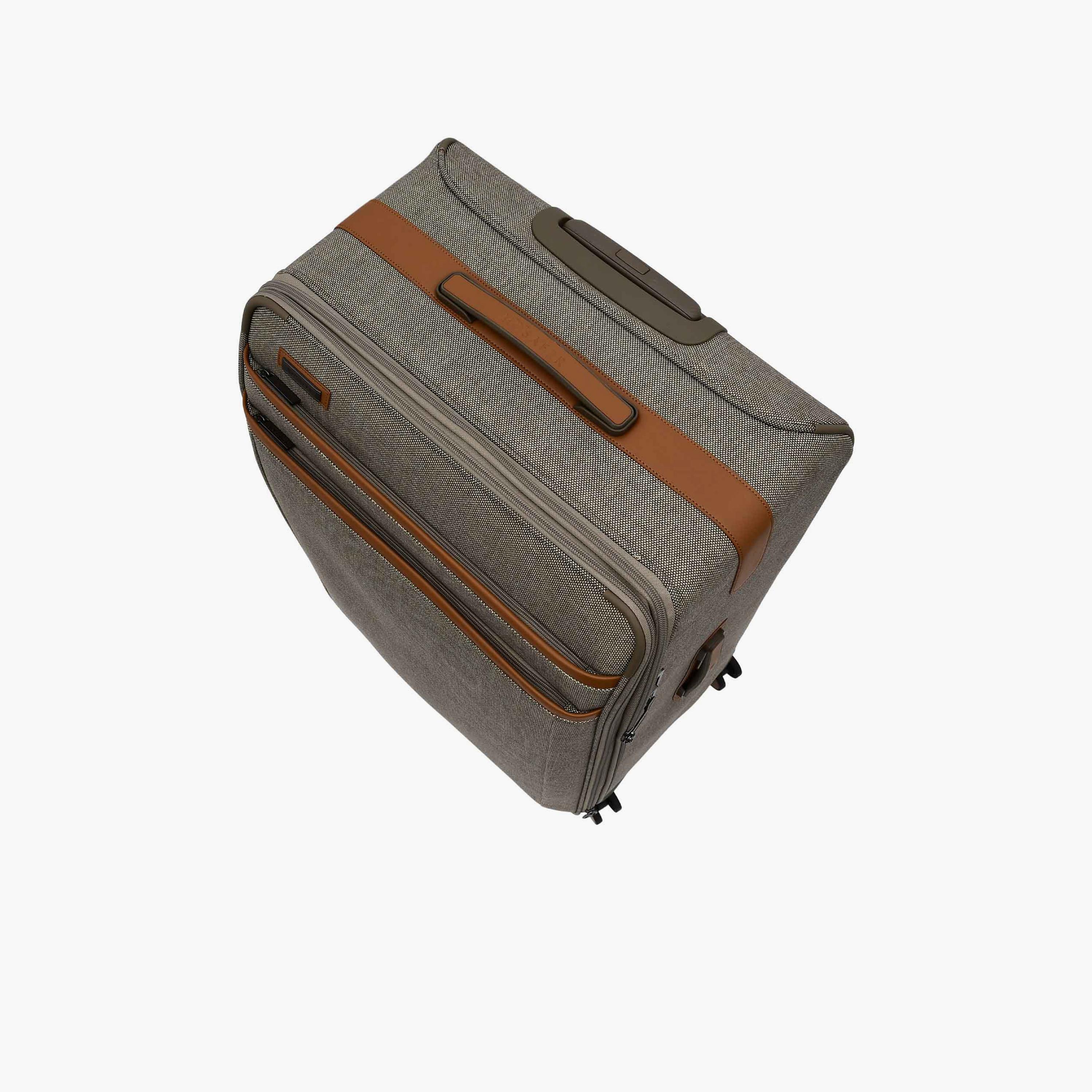 Mosafer Legacy 80 CM Large Check-in Polyester Soft Sided 4-Wheeler Spinner Trolley Bag with TSA Lock-travel-luggagesandbags-luggage-image-9