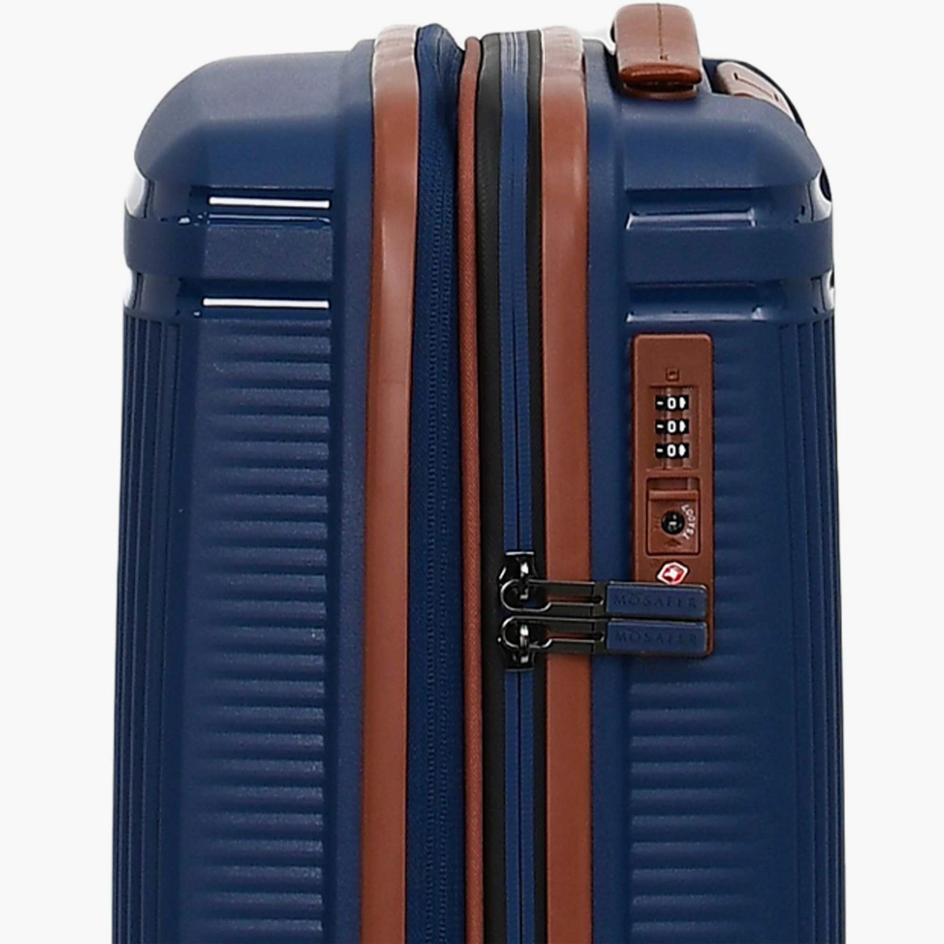 Mosafer Noble 55 CM Small Cabin Polypropylene Hard Sided 4-Wheeler Spinner Trolley Bag with TSA Lock-travel-luggagesandbags-luggage-image-14