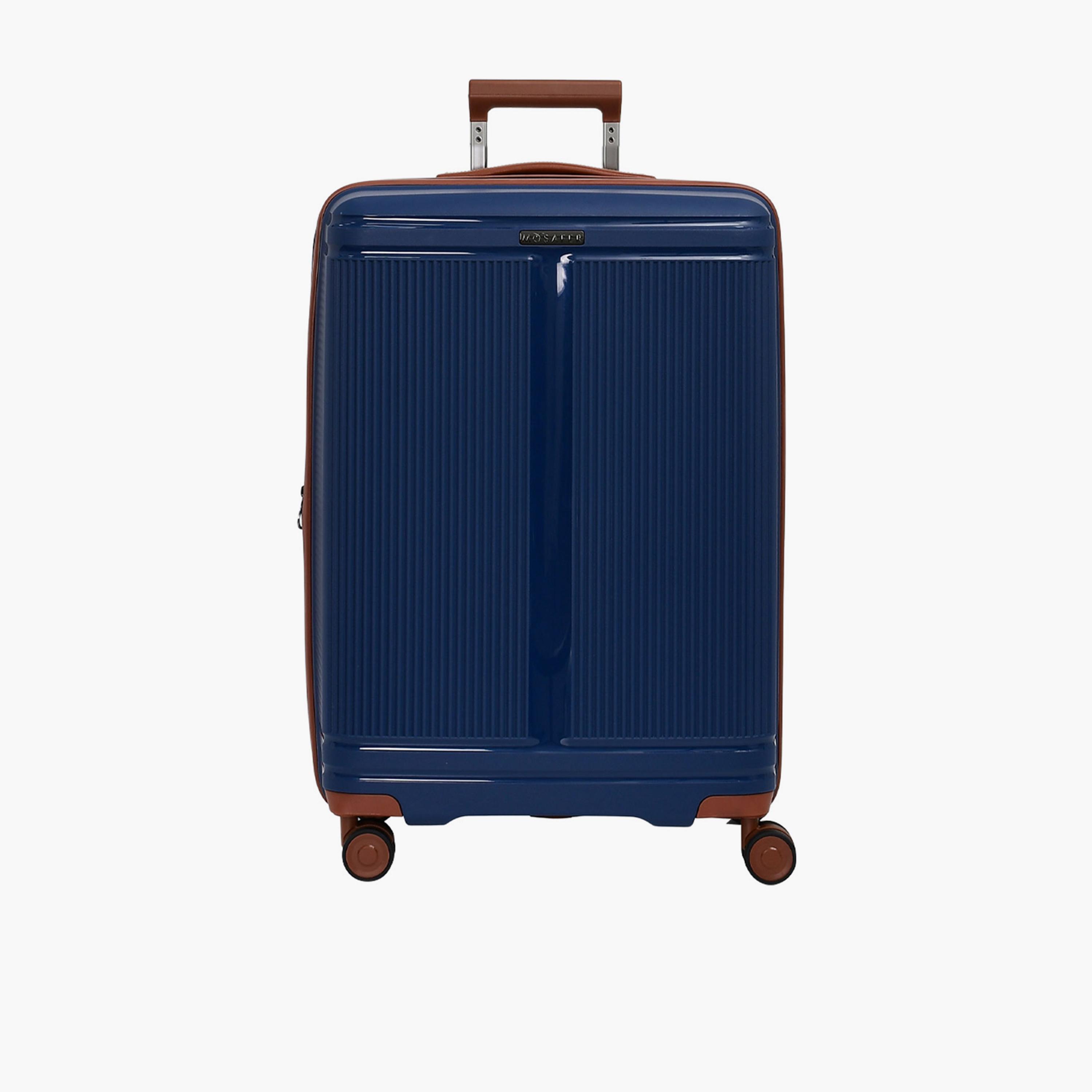Mosafer Noble 67 CM Medium Check-in Polypropylene Hard Sided 4-Wheeler Spinner Trolley Bag with TSA Lock-travel-luggagesandbags-luggage-image-1